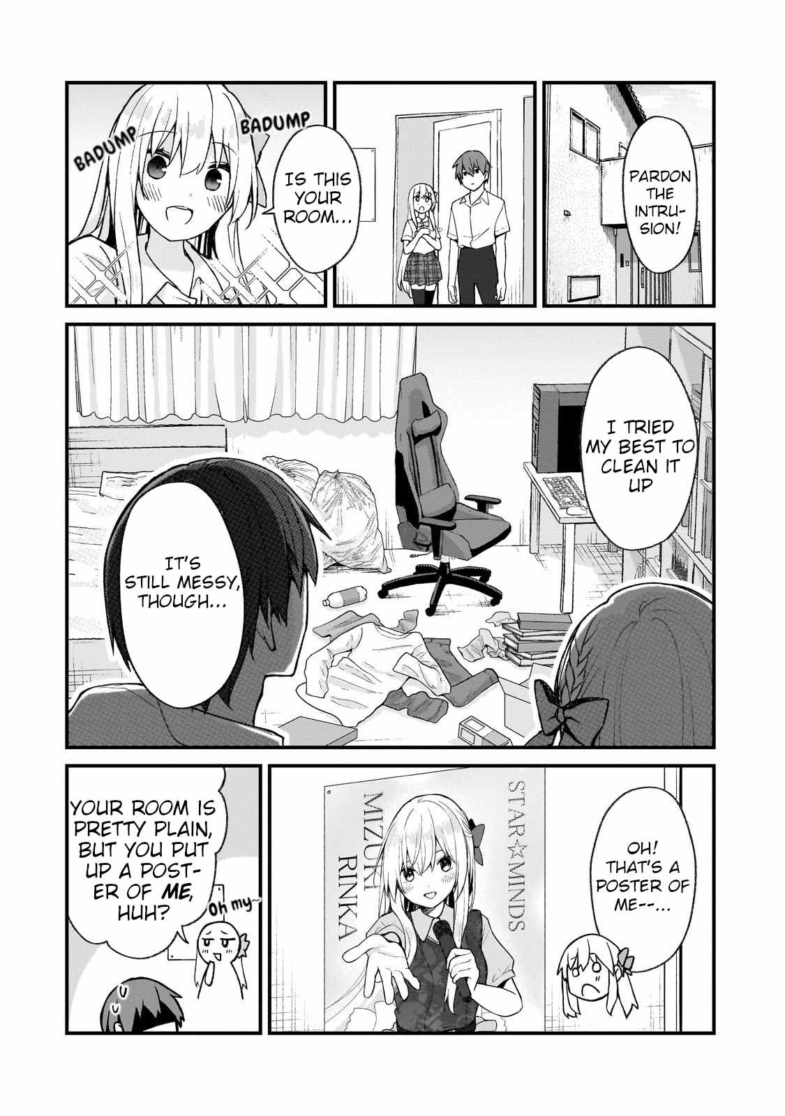 Netoge no Yome ga Ninki Idol datta ken ~Cool-kei no kanojo wa genjitsu demo yome no tsumori de iru~ Chapter 25 page 4 - 