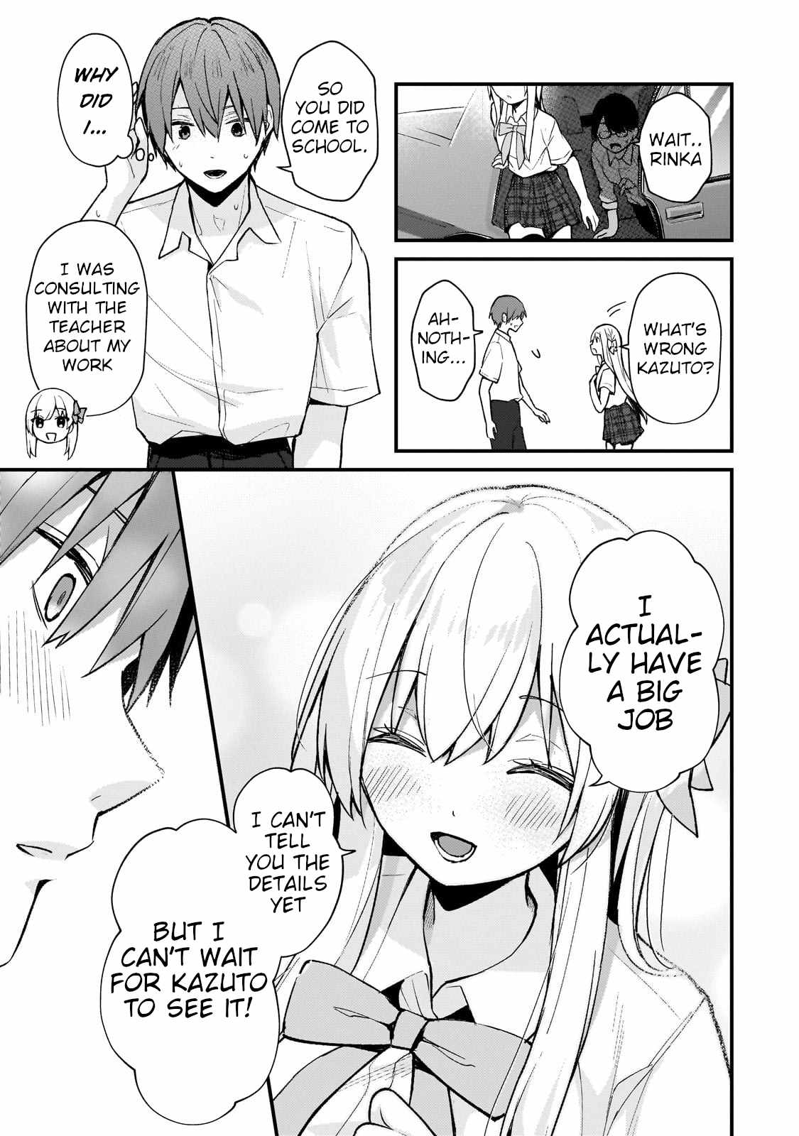 Netoge no Yome ga Ninki Idol datta ken ~Cool-kei no kanojo wa genjitsu demo yome no tsumori de iru~ Chapter 27 page 11 - 
