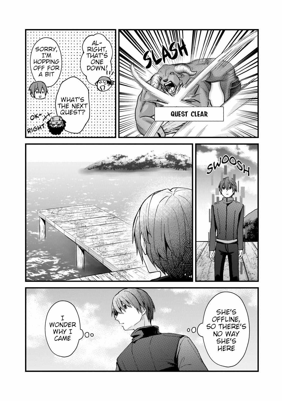 Netoge no Yome ga Ninki Idol datta ken ~Cool-kei no kanojo wa genjitsu demo yome no tsumori de iru~ Chapter 27 page 3 - 