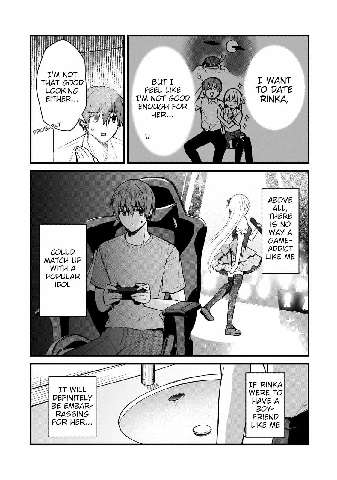 Netoge no Yome ga Ninki Idol datta ken ~Cool-kei no kanojo wa genjitsu demo yome no tsumori de iru~ Chapter 28 page 5 - 