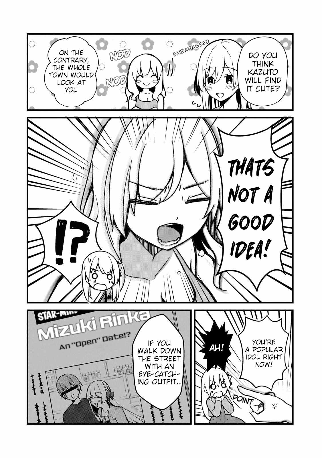 Netoge no Yome ga Ninki Idol datta ken ~Cool-kei no kanojo wa genjitsu demo yome no tsumori de iru~ Chapter 29 page 8 - 
