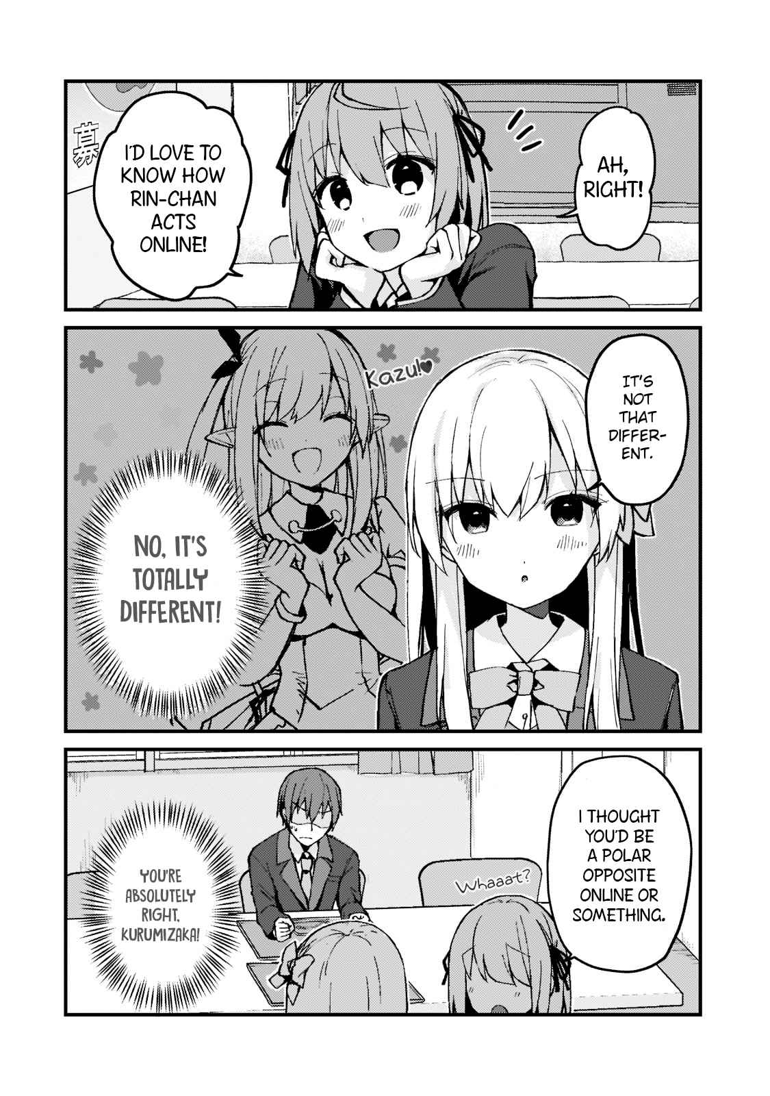 Netoge no Yome ga Ninki Idol datta ken ~Cool-kei no kanojo wa genjitsu demo yome no tsumori de iru~ Chapter 3 page 6 - 