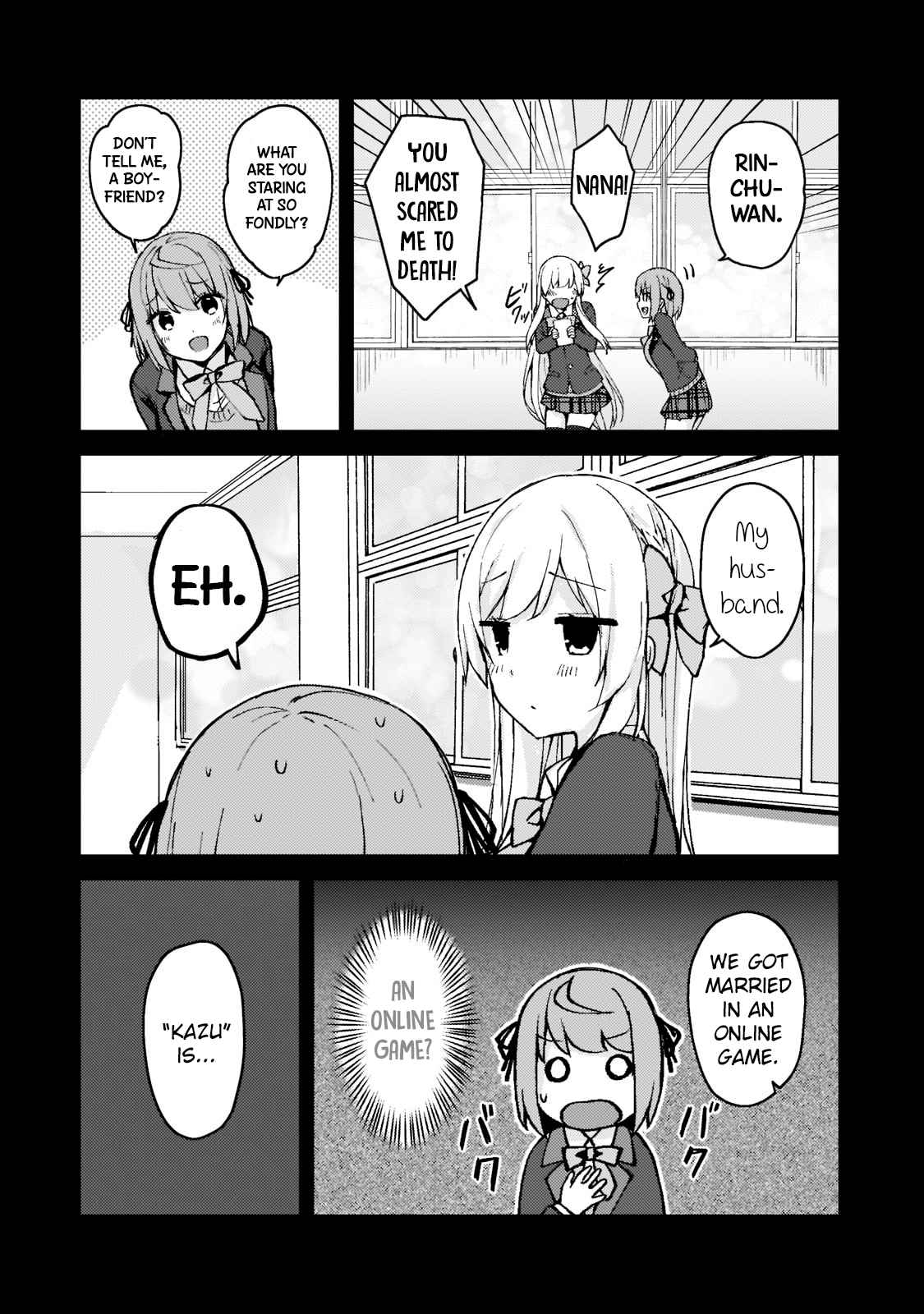 Netoge no Yome ga Ninki Idol datta ken ~Cool-kei no kanojo wa genjitsu demo yome no tsumori de iru~ Chapter 3 page 10 - 