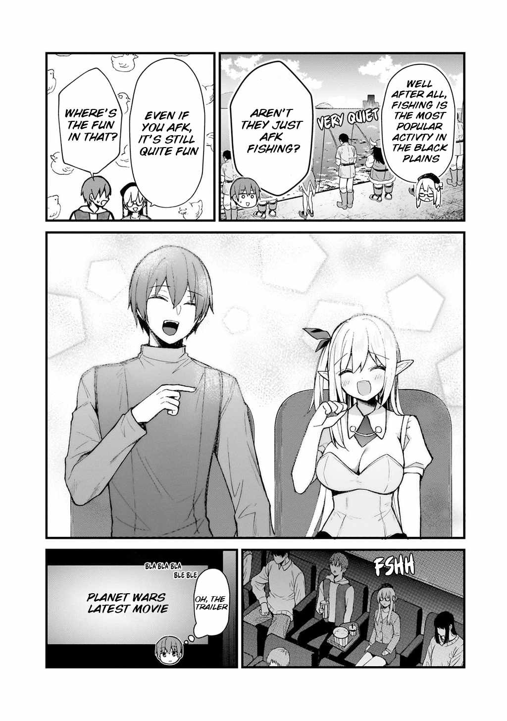 Netoge no Yome ga Ninki Idol datta ken ~Cool-kei no kanojo wa genjitsu demo yome no tsumori de iru~ Chapter 30 page 7 - 