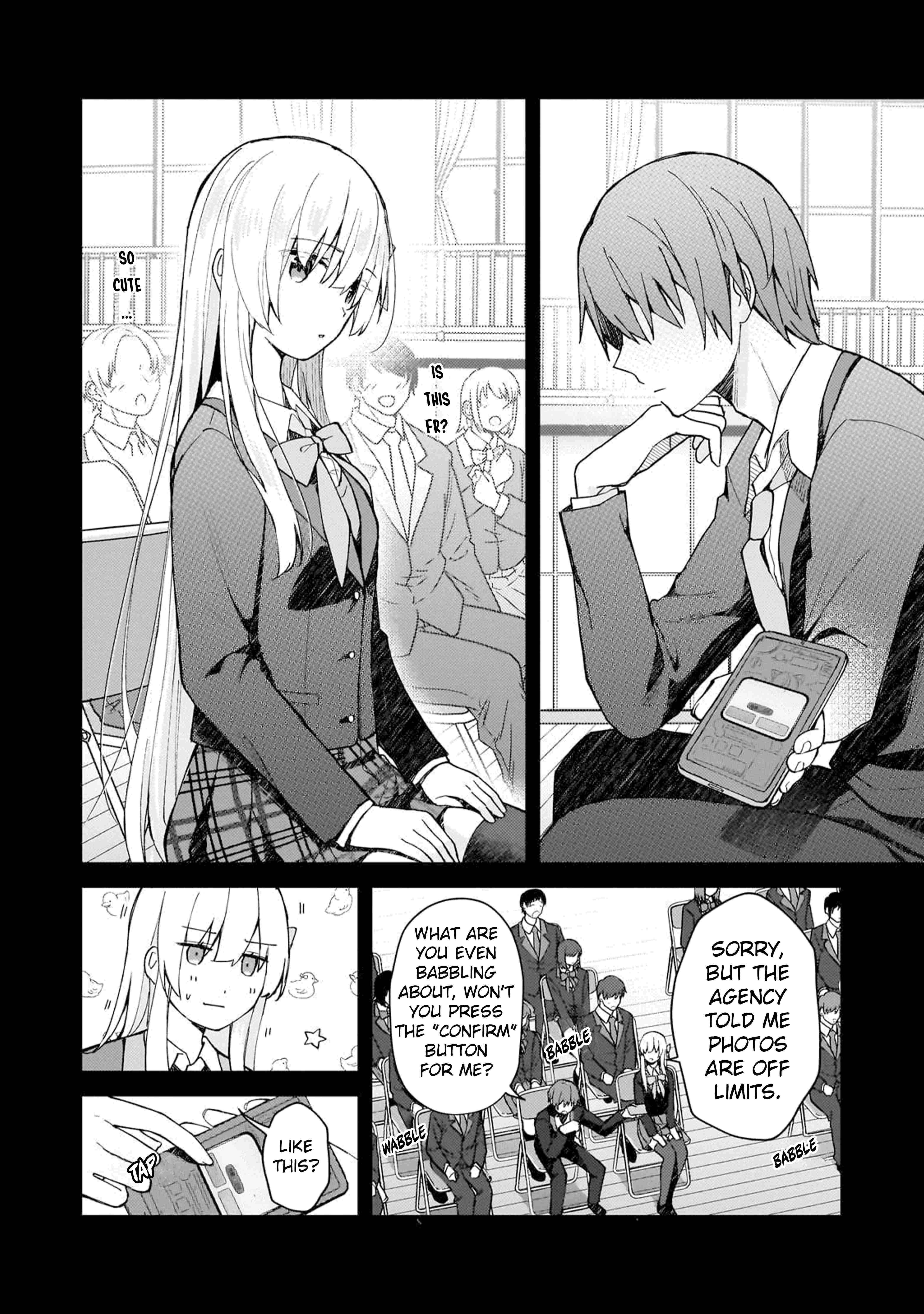 Netoge no Yome ga Ninki Idol datta ken ~Cool-kei no kanojo wa genjitsu demo yome no tsumori de iru~ Chapter 31 page 4 - 