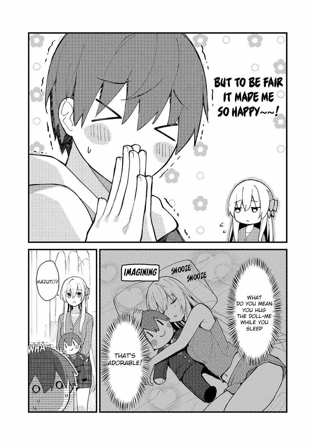 Netoge no Yome ga Ninki Idol datta ken ~Cool-kei no kanojo wa genjitsu demo yome no tsumori de iru~ Chapter 33 page 9 - 