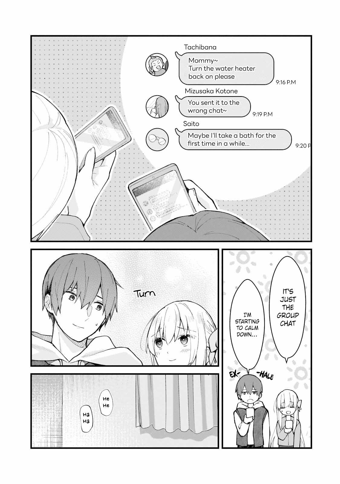Netoge no Yome ga Ninki Idol datta ken ~Cool-kei no kanojo wa genjitsu demo yome no tsumori de iru~ Chapter 34 page 11 - 
