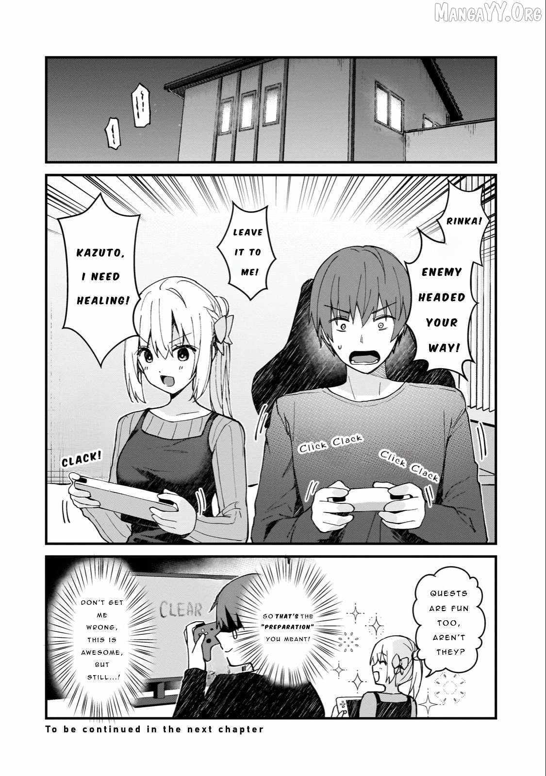 Netoge no Yome ga Ninki Idol datta ken ~Cool-kei no kanojo wa genjitsu demo yome no tsumori de iru~ Chapter 36 page 14 - 