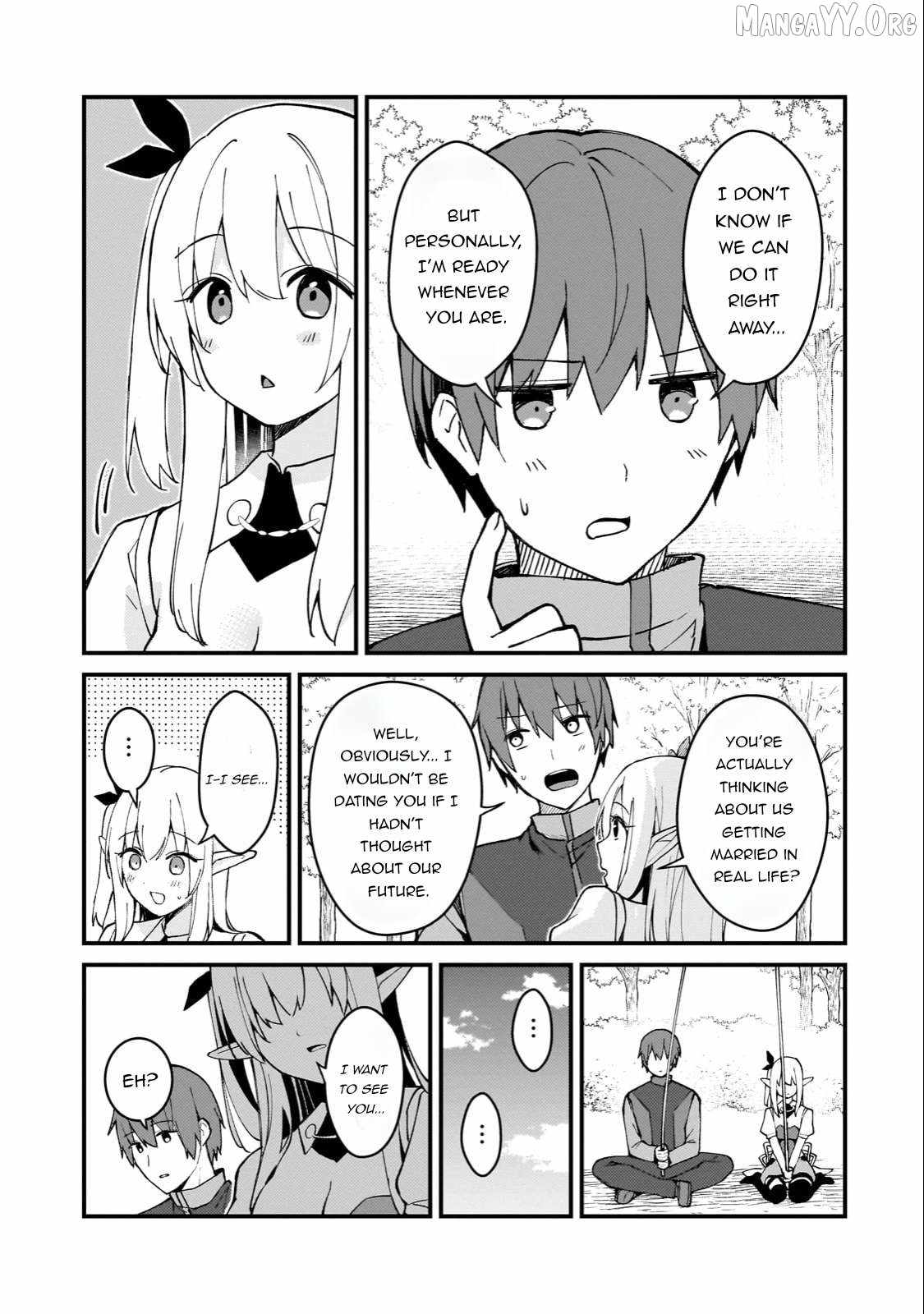 Netoge no Yome ga Ninki Idol datta ken ~Cool-kei no kanojo wa genjitsu demo yome no tsumori de iru~ Chapter 36 page 5 - 