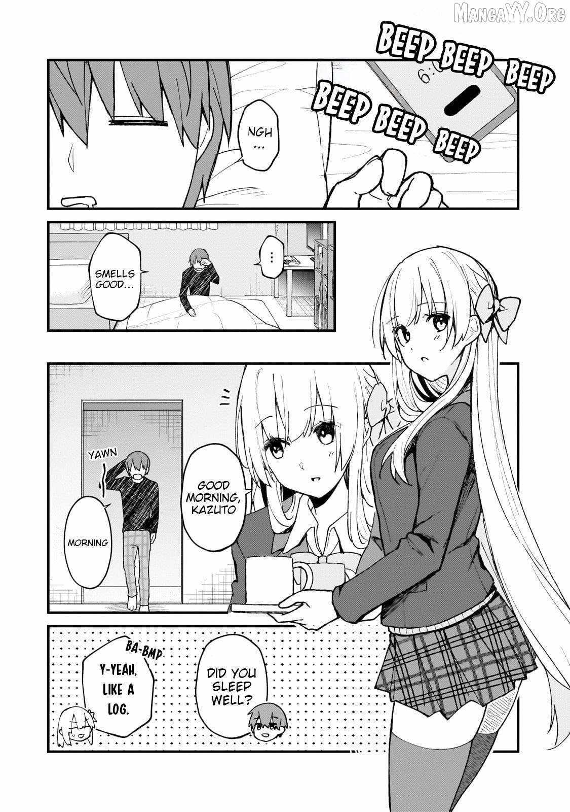 Netoge no Yome ga Ninki Idol datta ken ~Cool-kei no kanojo wa genjitsu demo yome no tsumori de iru~ Chapter 38 page 12 - 