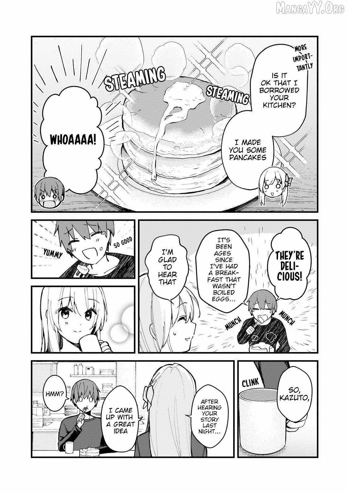 Netoge no Yome ga Ninki Idol datta ken ~Cool-kei no kanojo wa genjitsu demo yome no tsumori de iru~ Chapter 38 page 13 - 
