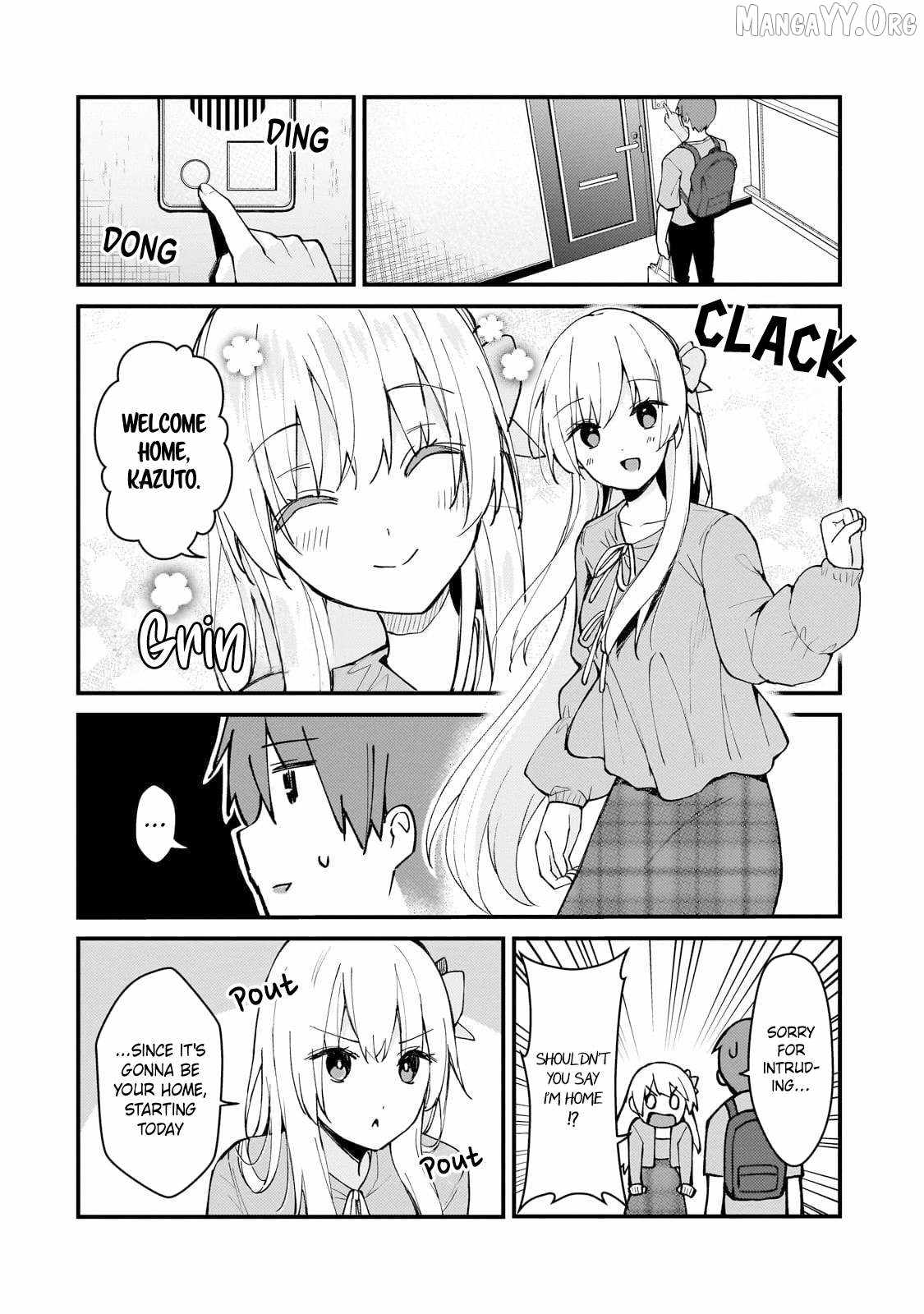 Netoge no Yome ga Ninki Idol datta ken ~Cool-kei no kanojo wa genjitsu demo yome no tsumori de iru~ Chapter 39 page 2 - 