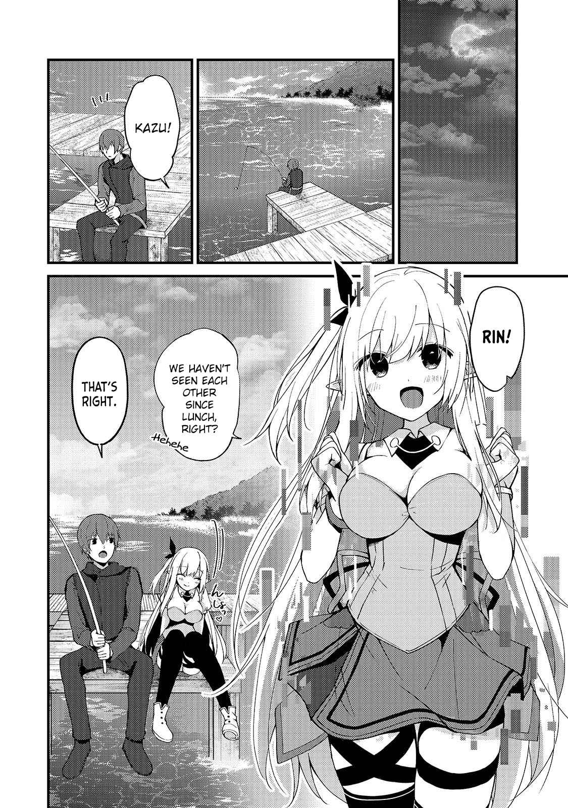 Netoge no Yome ga Ninki Idol datta ken ~Cool-kei no kanojo wa genjitsu demo yome no tsumori de iru~ Chapter 4 page 2 - 