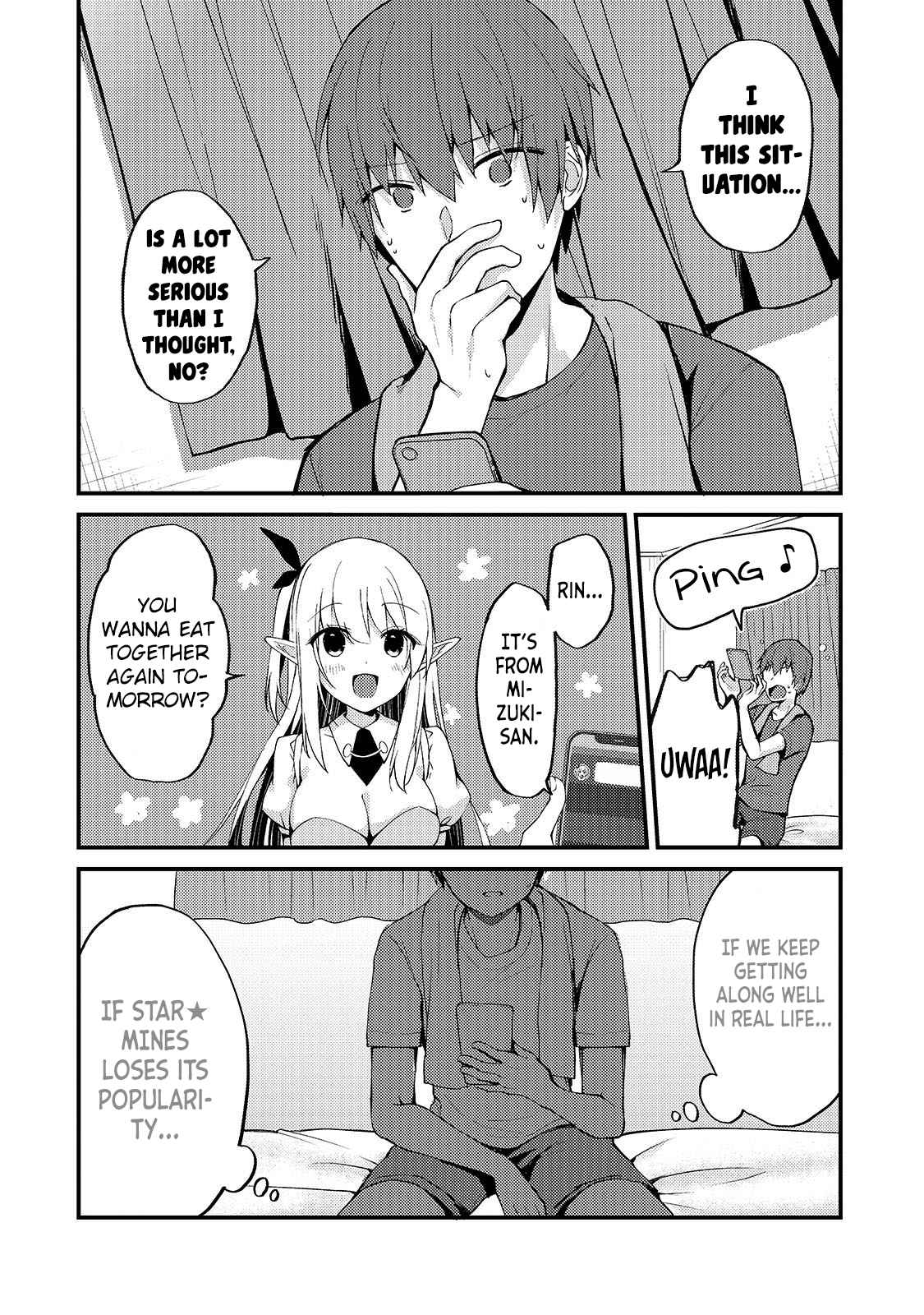 Netoge no Yome ga Ninki Idol datta ken ~Cool-kei no kanojo wa genjitsu demo yome no tsumori de iru~ Chapter 4 page 16 - 