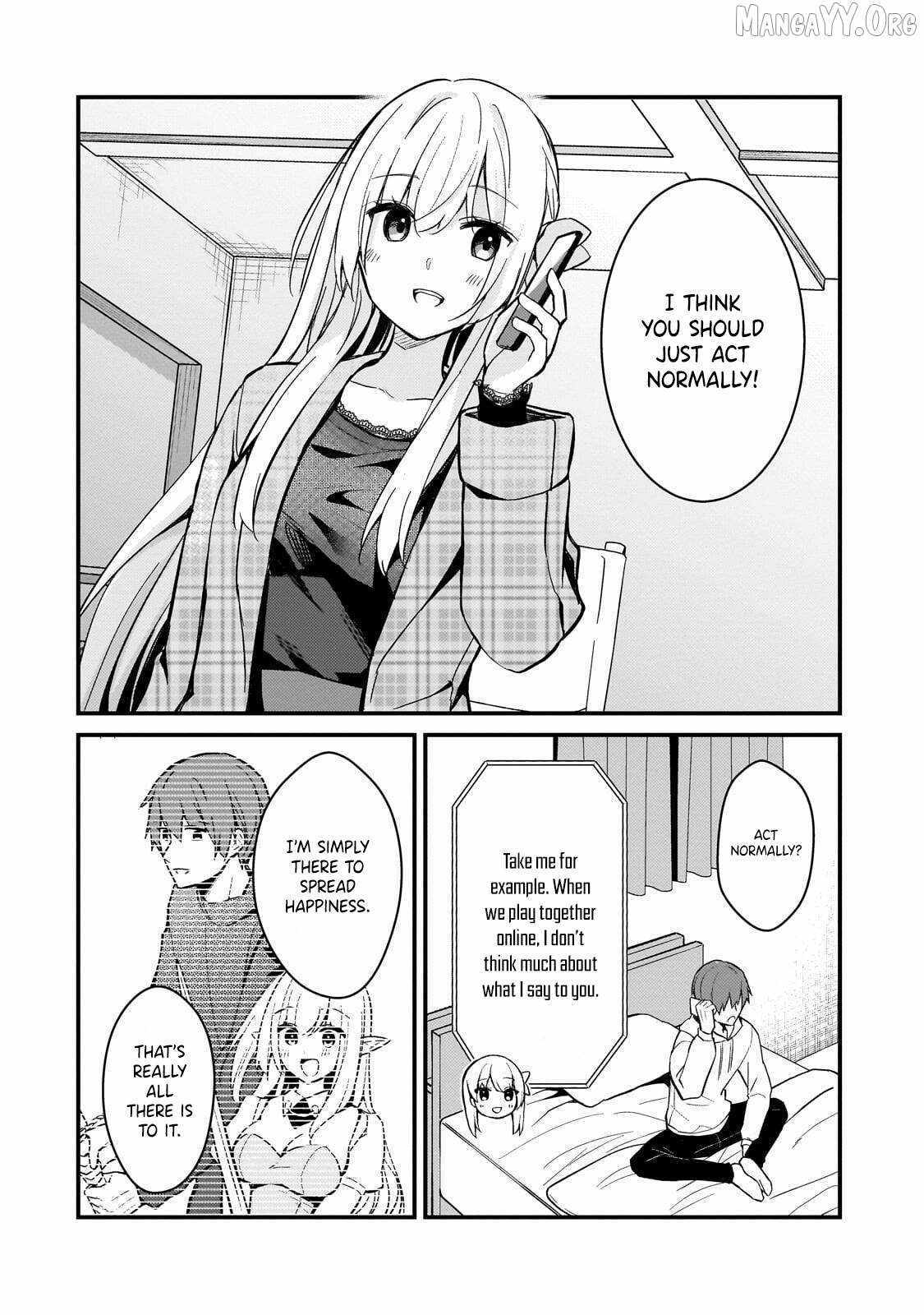 Netoge no Yome ga Ninki Idol datta ken ~Cool-kei no kanojo wa genjitsu demo yome no tsumori de iru~ Chapter 42 page 12 - 