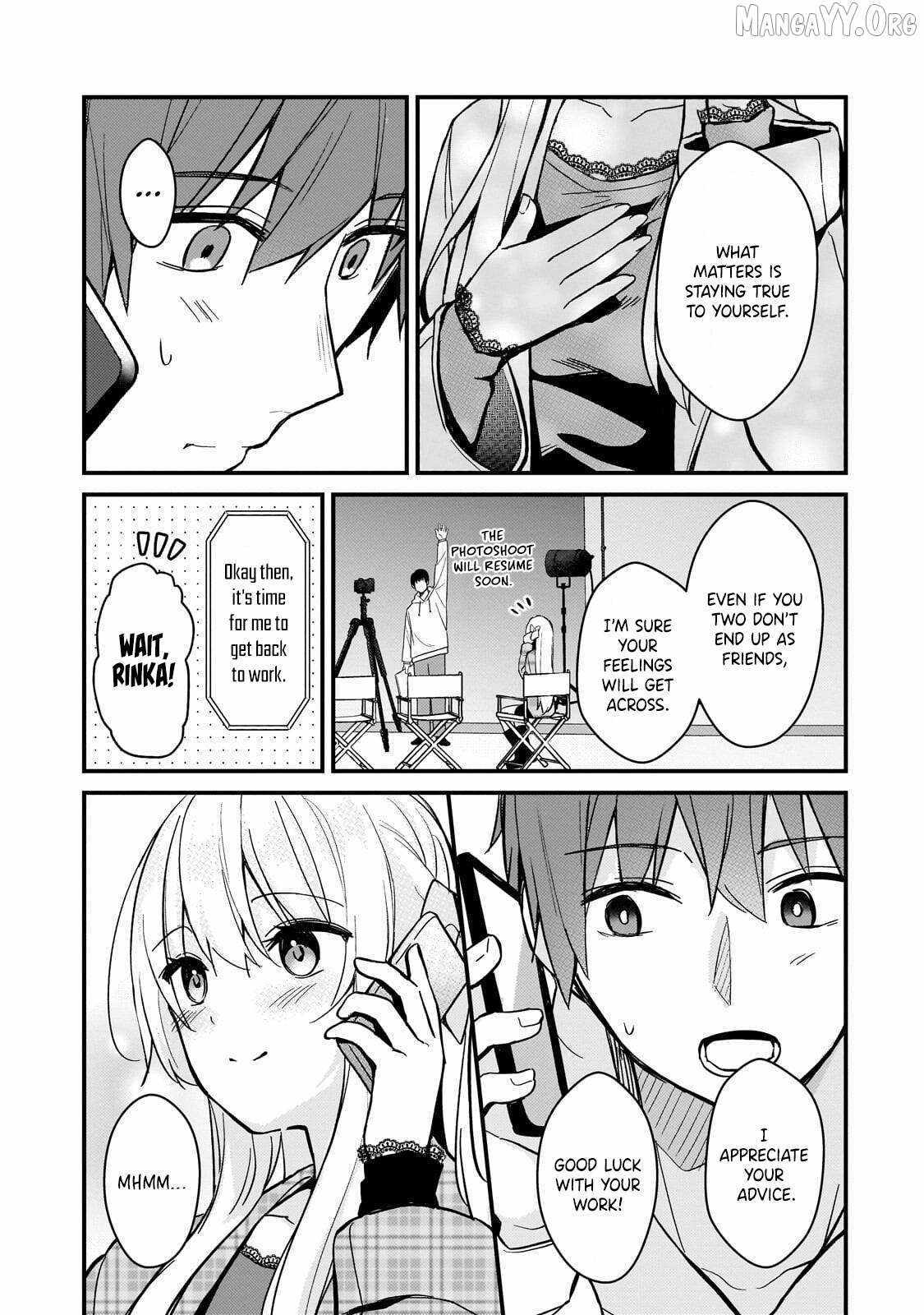Netoge no Yome ga Ninki Idol datta ken ~Cool-kei no kanojo wa genjitsu demo yome no tsumori de iru~ Chapter 42 page 13 - 