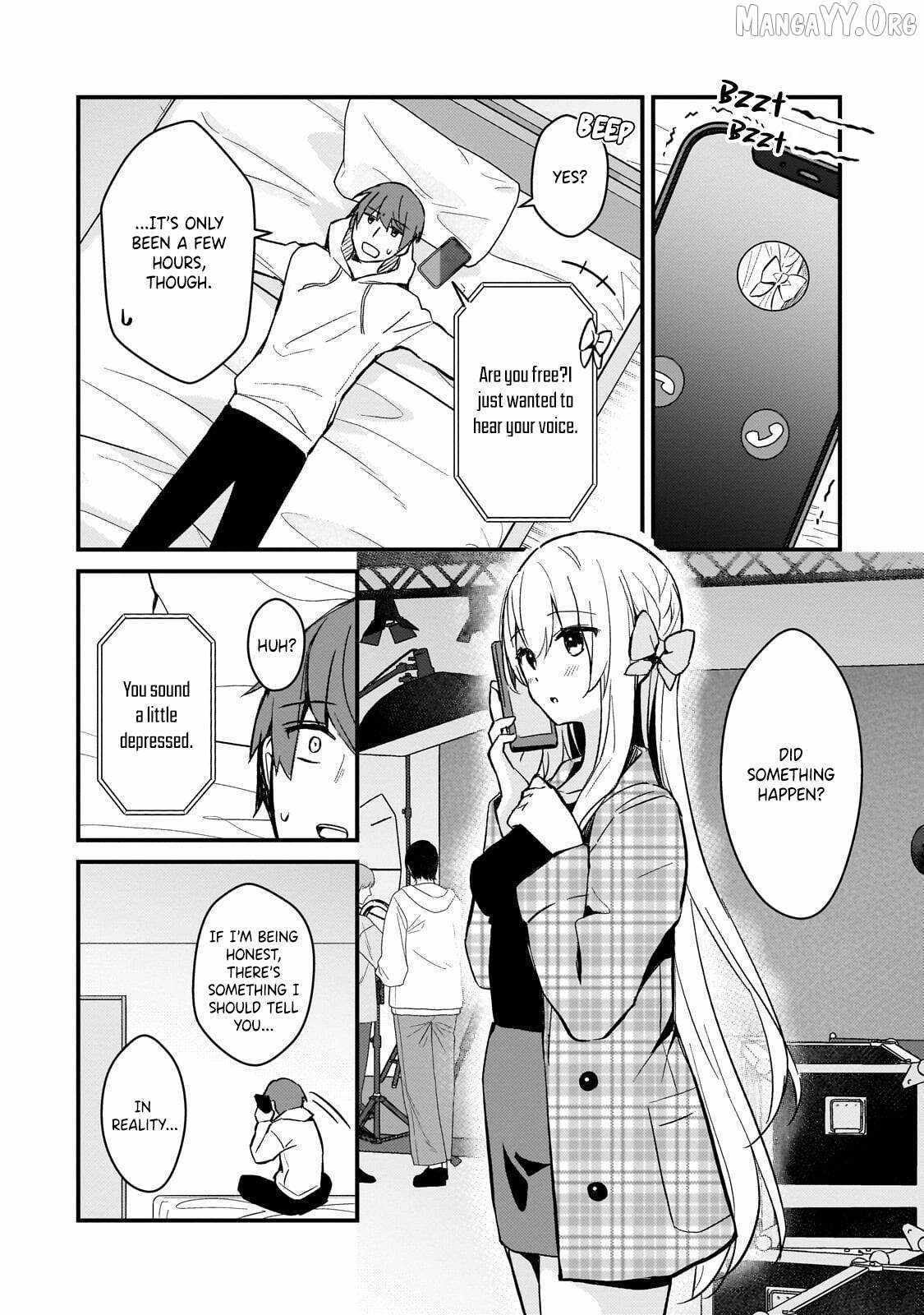 Netoge no Yome ga Ninki Idol datta ken ~Cool-kei no kanojo wa genjitsu demo yome no tsumori de iru~ Chapter 42 page 10 - 