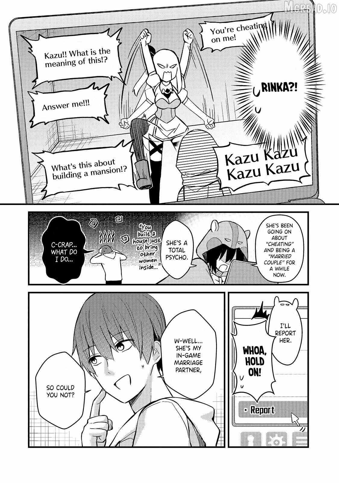 Netoge no Yome ga Ninki Idol datta ken ~Cool-kei no kanojo wa genjitsu demo yome no tsumori de iru~ Chapter 43 page 10 - 