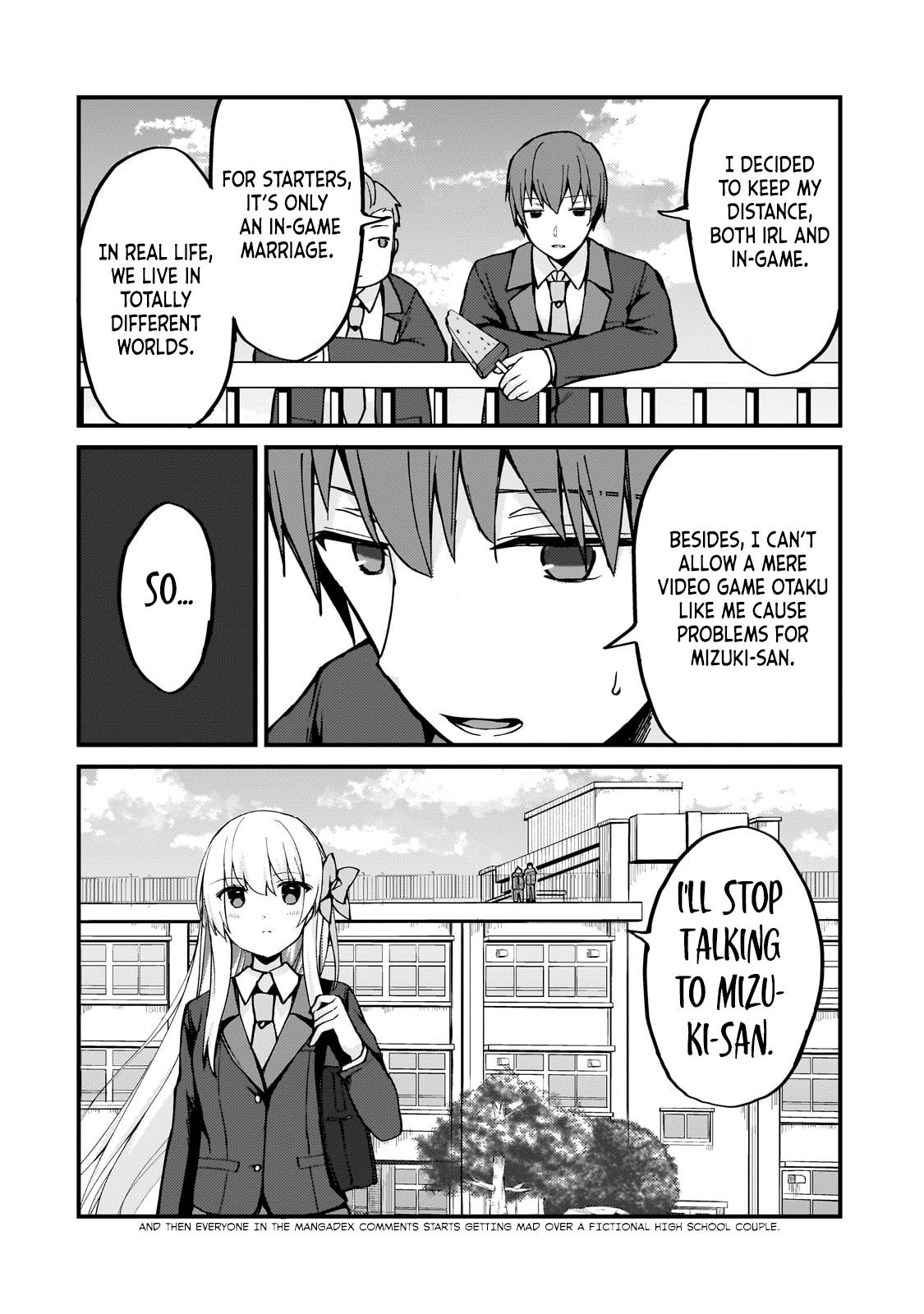 Netoge no Yome ga Ninki Idol datta ken ~Cool-kei no kanojo wa genjitsu demo yome no tsumori de iru~ Chapter 5 page 4 - 