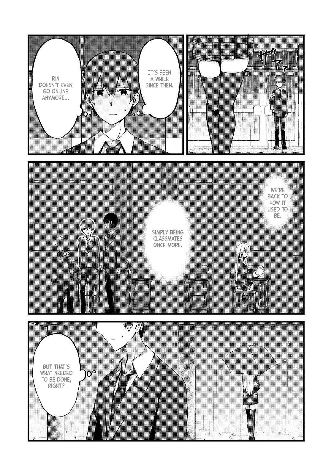 Netoge no Yome ga Ninki Idol datta ken ~Cool-kei no kanojo wa genjitsu demo yome no tsumori de iru~ Chapter 6 page 4 - 