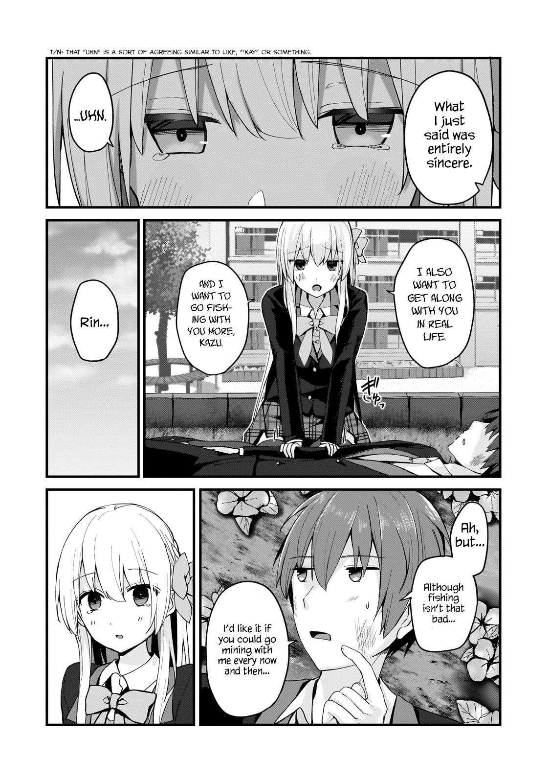Netoge no Yome ga Ninki Idol datta ken ~Cool-kei no kanojo wa genjitsu demo yome no tsumori de iru~ Chapter 9 page 15 - 