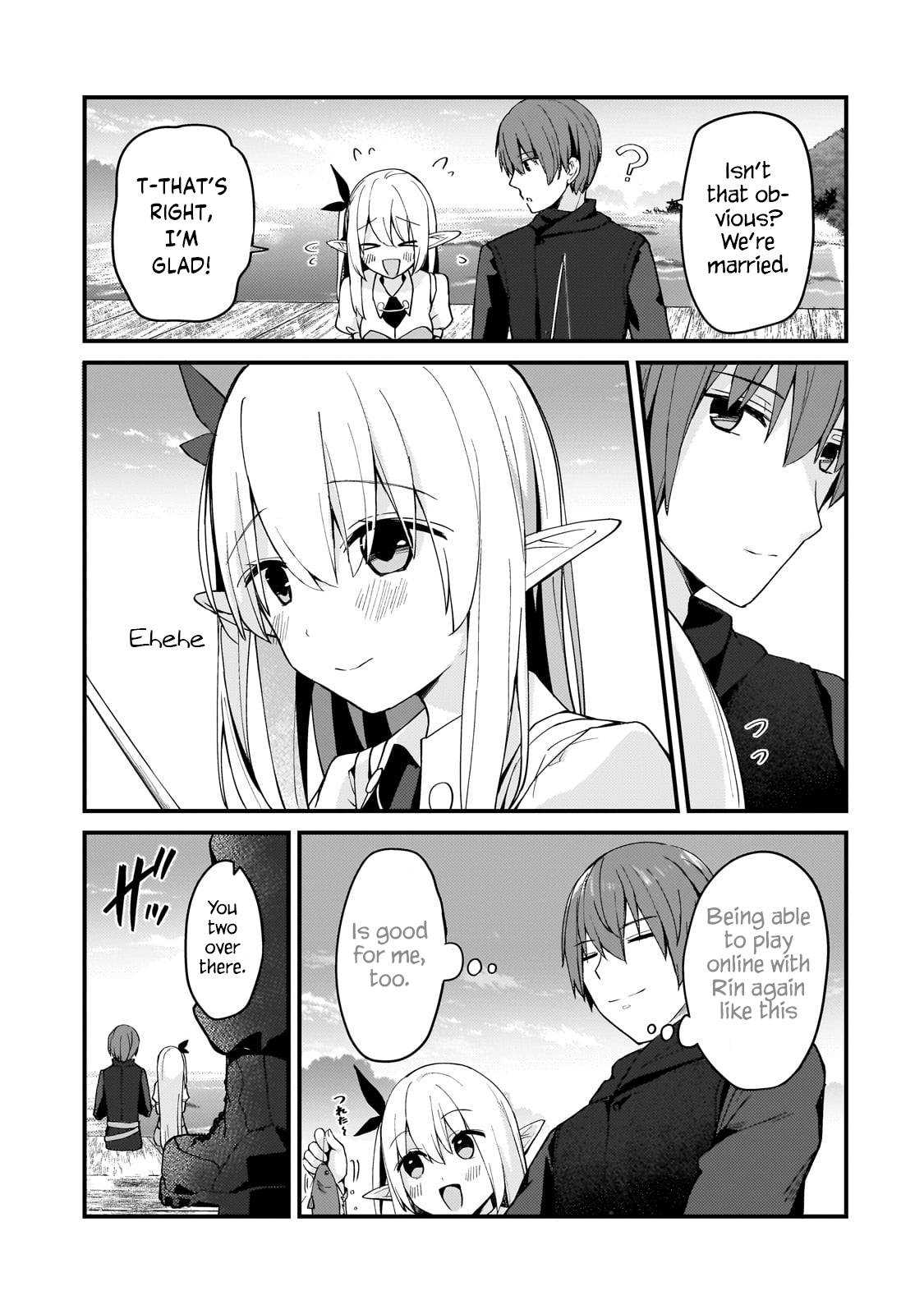 Netoge no Yome ga Ninki Idol datta ken ~Cool-kei no kanojo wa genjitsu demo yome no tsumori de iru~ Chapter 9 page 18 - 