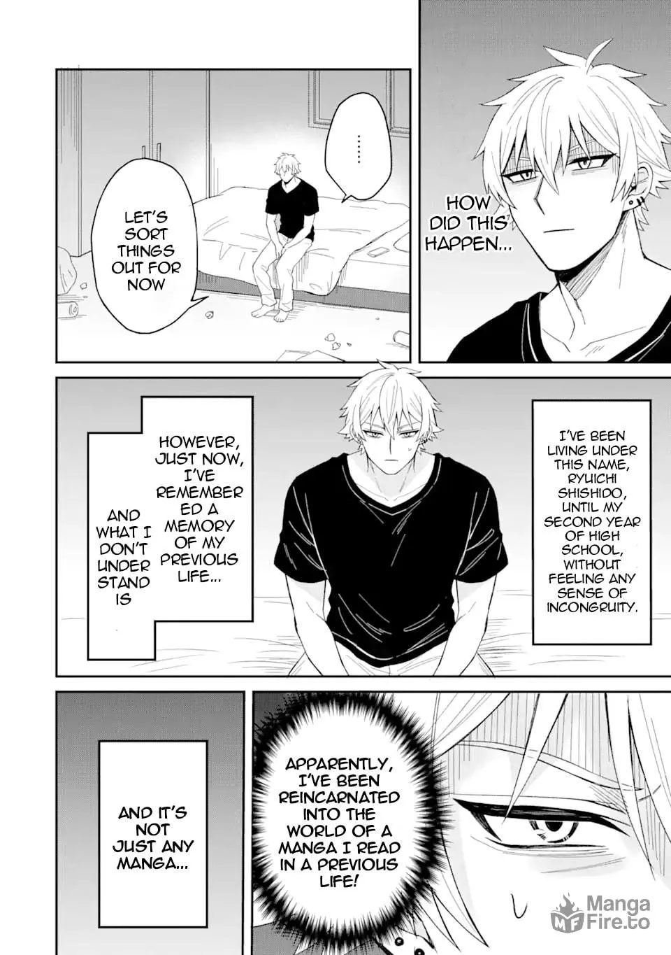 Netorare Manga no Kuzu Otoko ni Tensei Shita Hazu ga Heroine ga Yotte Kuru Ken Chapter 1.1 page 12 - 