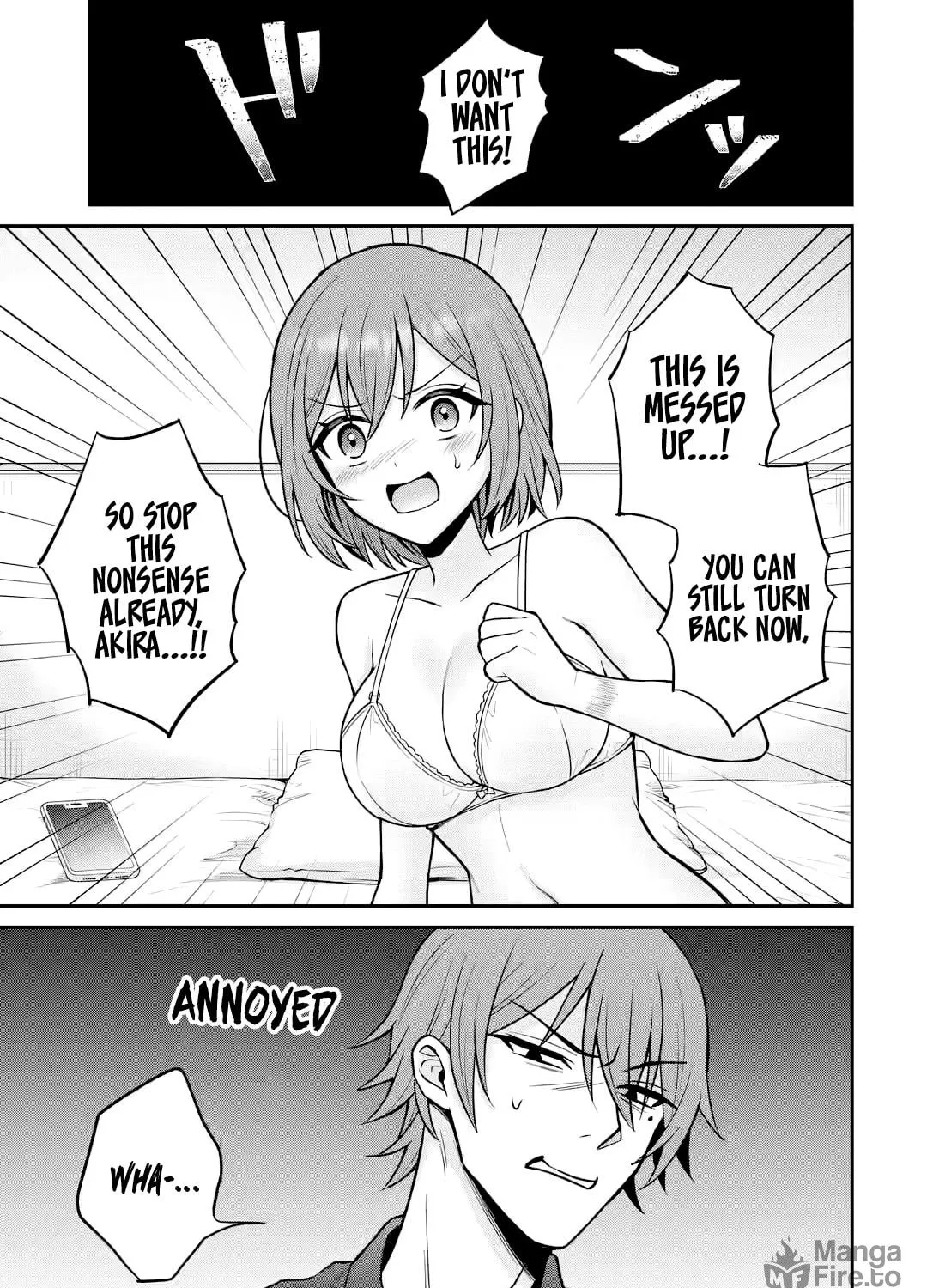 Netorare Manga no Kuzu Otoko ni Tensei Shita Hazu ga Heroine ga Yotte Kuru Ken Chapter 14 page 17 - 