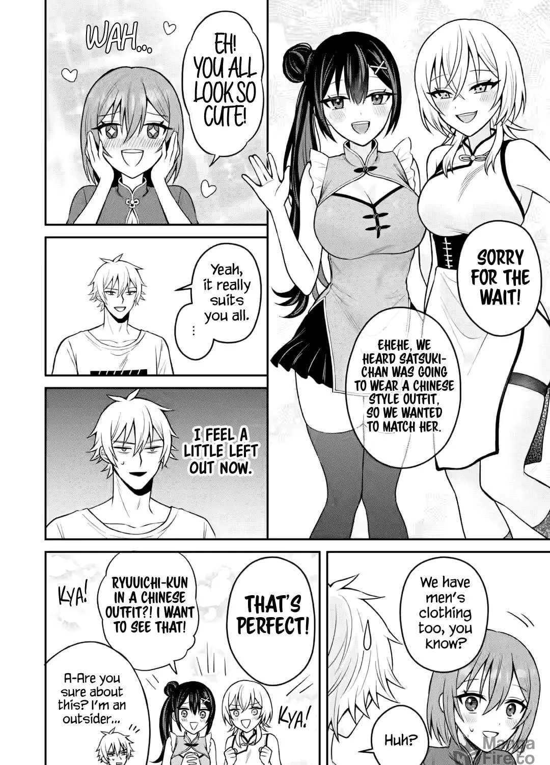Netorare Manga no Kuzu Otoko ni Tensei Shita Hazu ga Heroine ga Yotte Kuru Ken Chapter 17 page 53 - 
