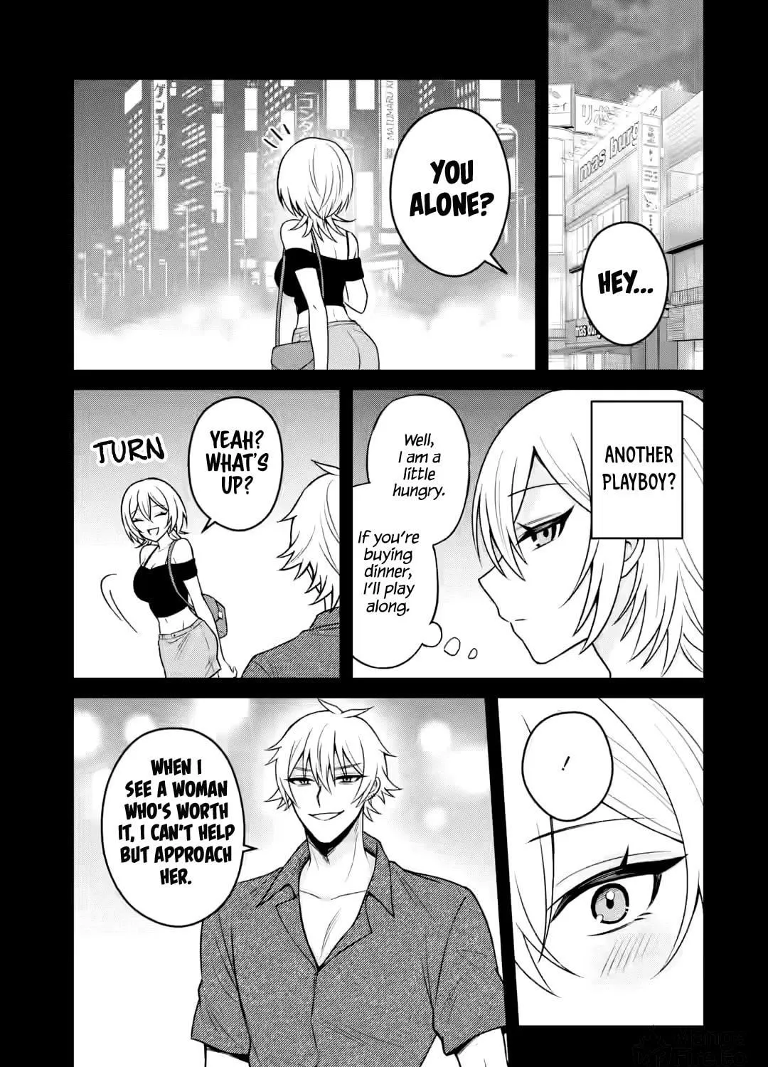 Netorare Manga no Kuzu Otoko ni Tensei Shita Hazu ga Heroine ga Yotte Kuru Ken Chapter 18 page 9 - 
