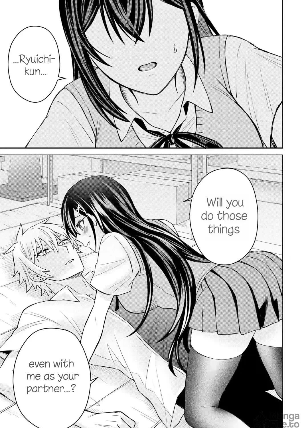 Netorare Manga no Kuzu Otoko ni Tensei Shita Hazu ga Heroine ga Yotte Kuru Ken Chapter 5 page 77 - 