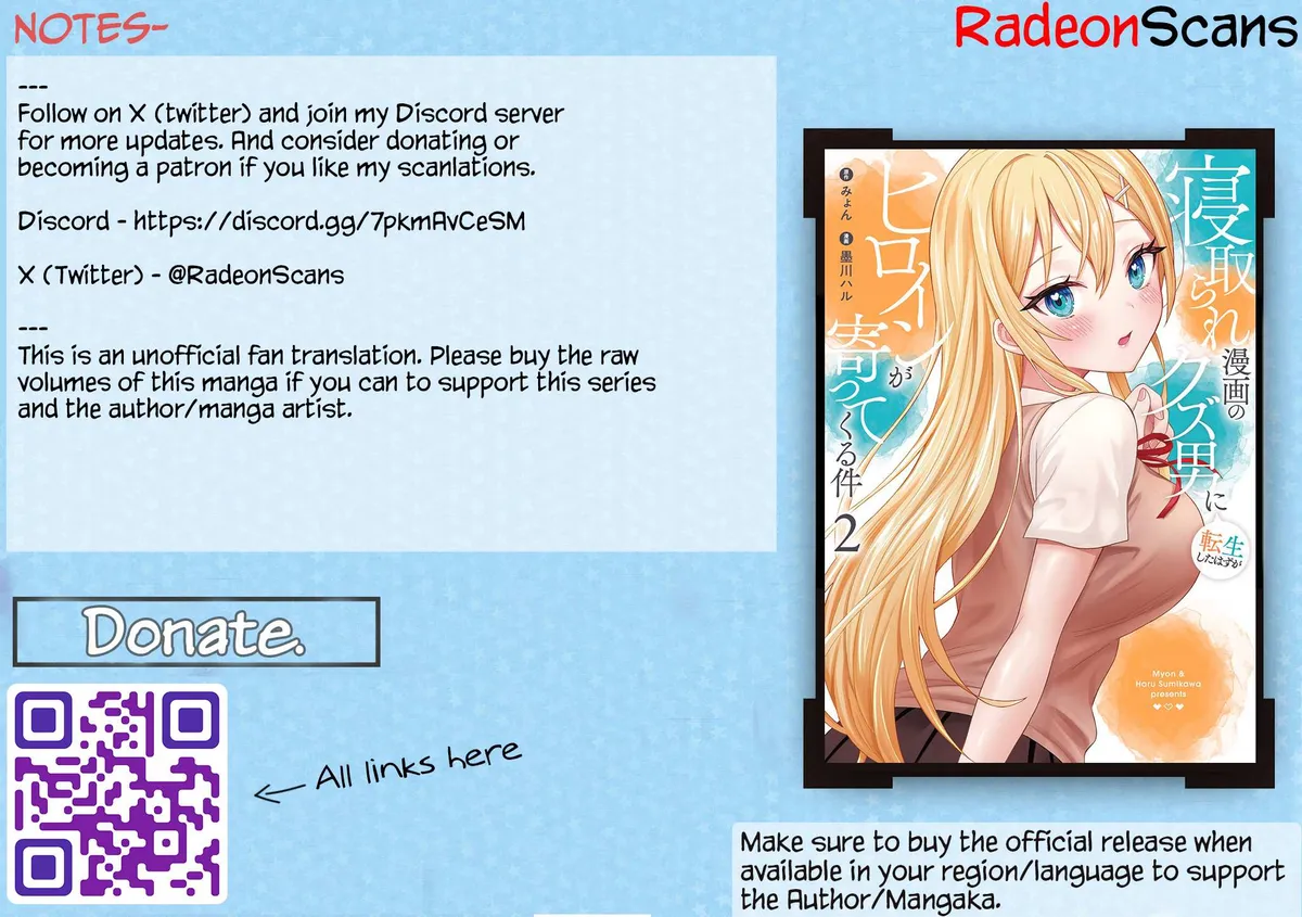 Netorare Manga no Kuzu Otoko ni Tensei Shita Hazu ga Heroine ga Yottekuru Ken Chapter 12 page 32 - 