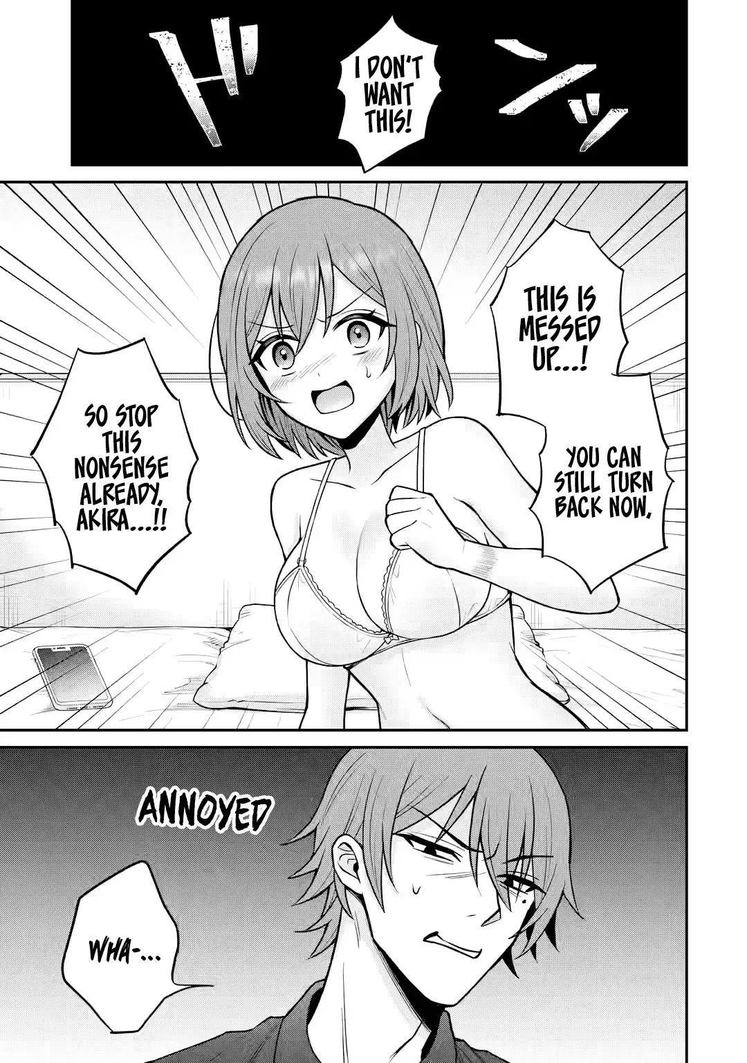 Netorare Manga no Kuzu Otoko ni Tensei Shita Hazu ga Heroine ga Yottekuru Ken Chapter 14 page 9 - 