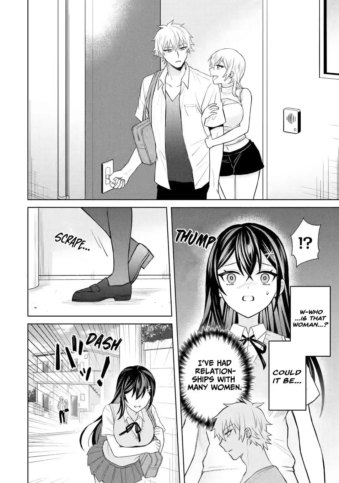 Netorare Manga no Kuzu Otoko ni Tensei Shita Hazu ga Heroine ga Yottekuru Ken Chapter 4 page 2 - 