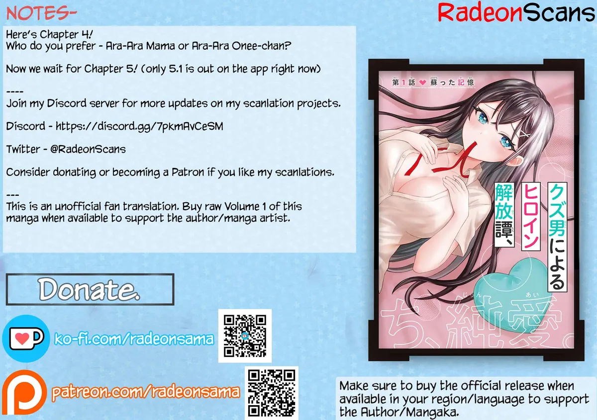 Netorare Manga no Kuzu Otoko ni Tensei Shita Hazu ga Heroine ga Yottekuru Ken Chapter 4 page 35 - 
