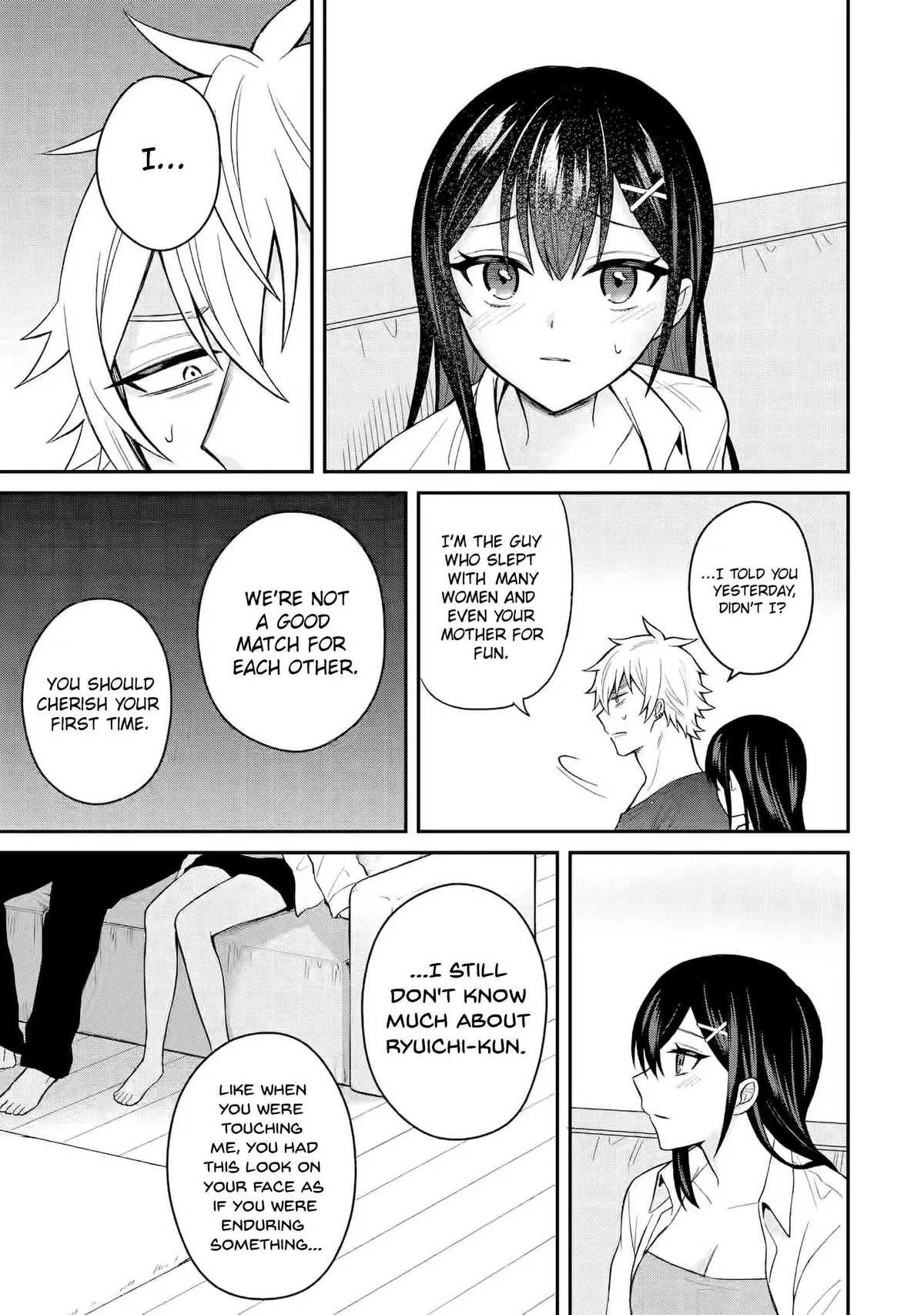 Netorare Manga no Kuzu Otoko ni Tensei Shita Hazu ga Heroine ga Yottekuru Ken Chapter 8 page 21 - 