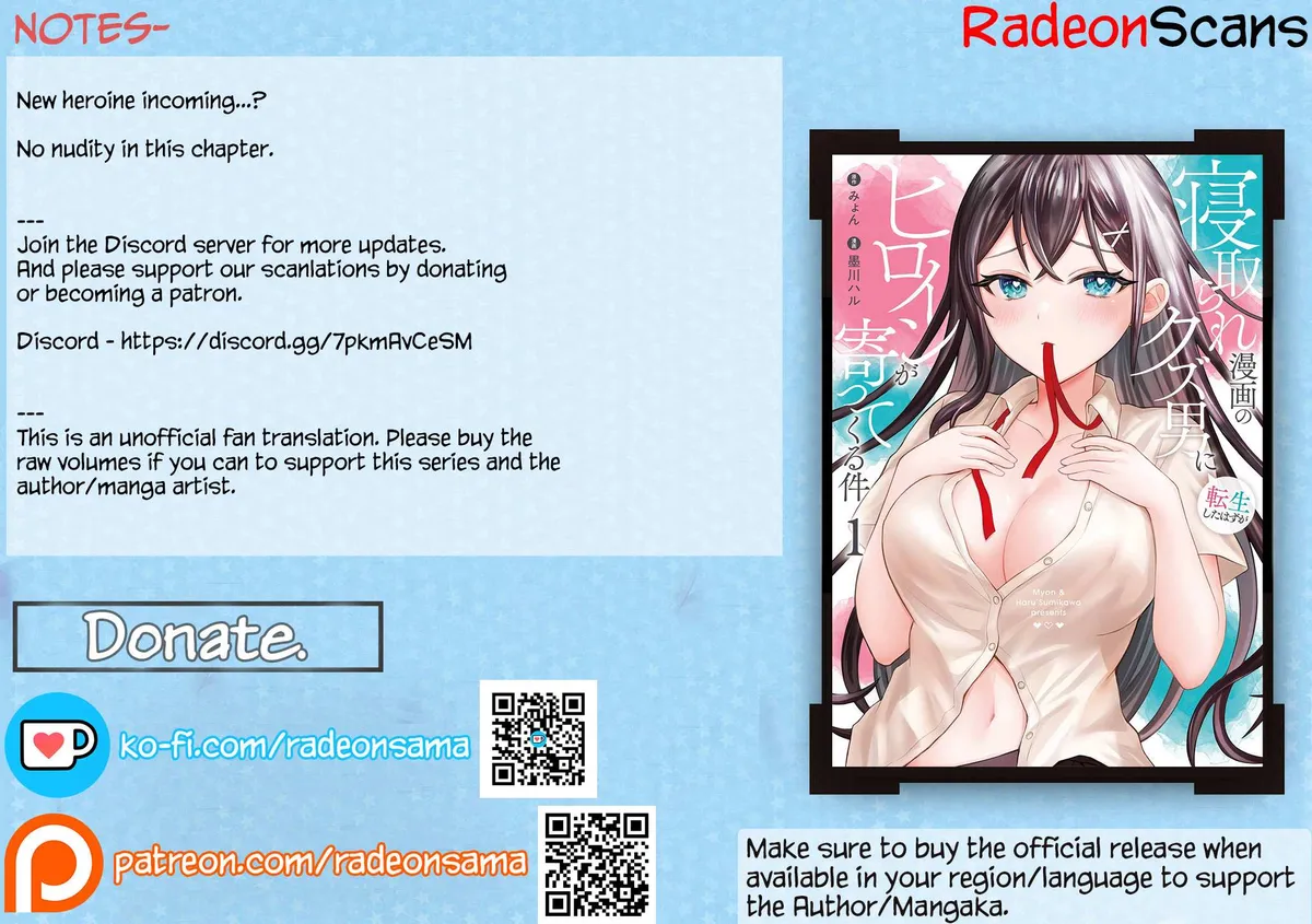 Netorare Manga no Kuzu Otoko ni Tensei Shita Hazu ga Heroine ga Yottekuru Ken Chapter 9 page 36 - 