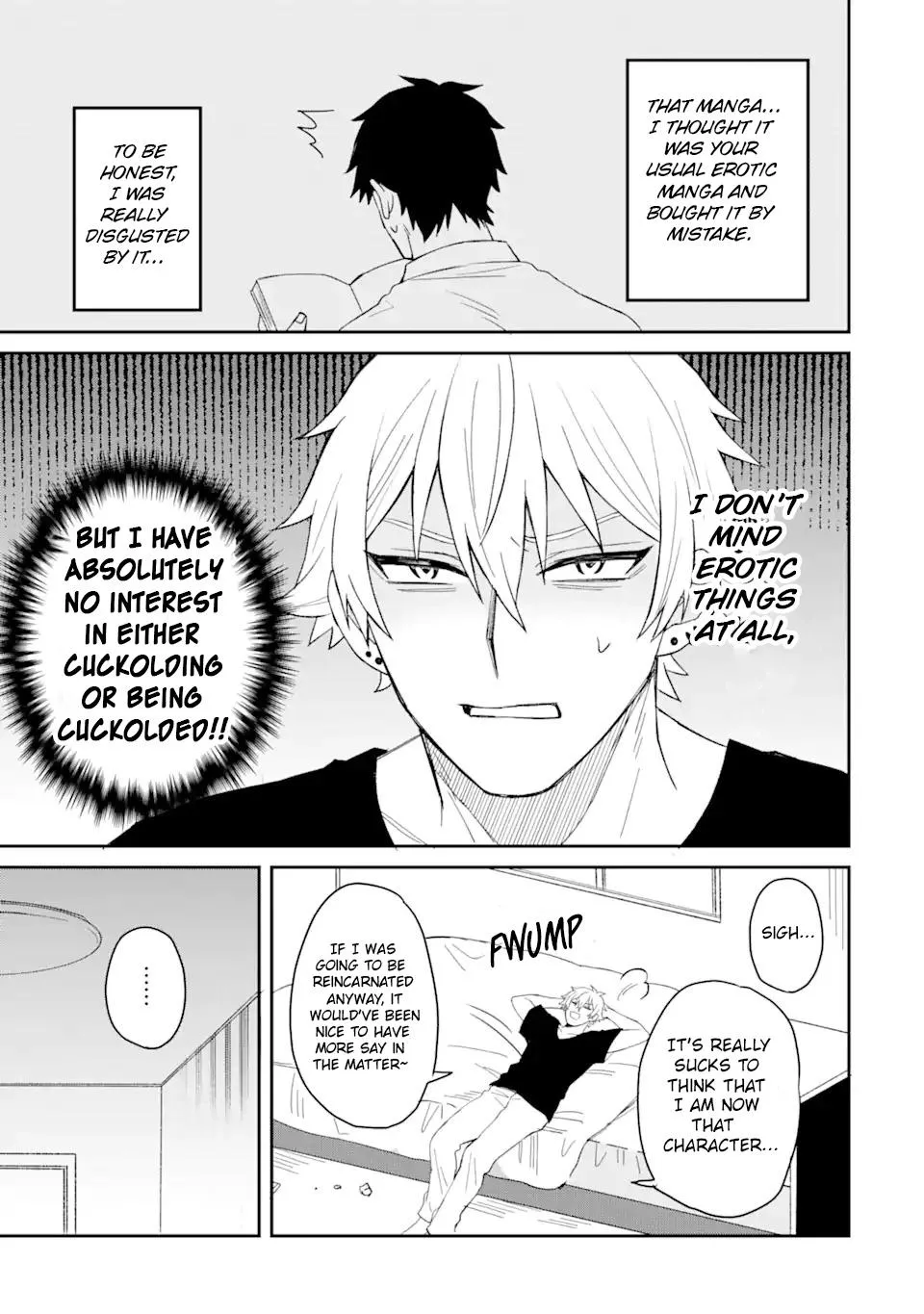 Netorare no Kuzu Otoko ni Tensei Shita Hazu ga Heroine ga Yottekuru Ken Chapter 1 page 14 - 