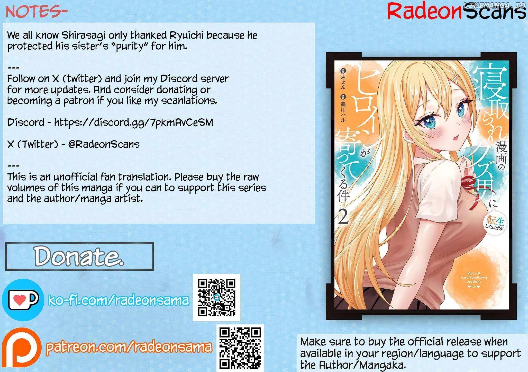 Netorare no Kuzu Otoko ni Tensei Shita Hazu ga Heroine ga Yottekuru Ken Chapter 11 page 62 - 