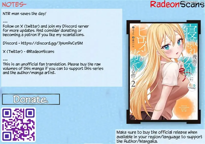 Netorare no Kuzu Otoko ni Tensei Shita Hazu ga Heroine ga Yottekuru Ken Chapter 14 page 34 - 