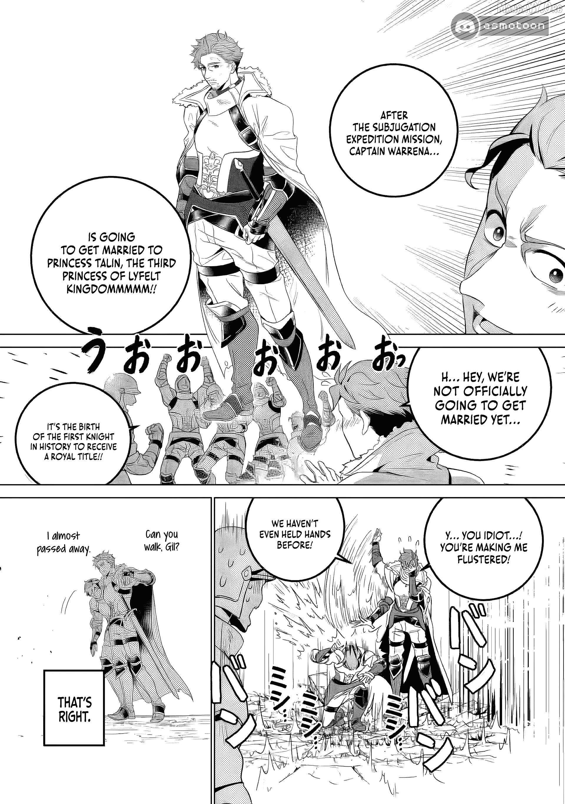 Netorare Tsuihōsareta Saikyō Kishi Danchō No Ossan, Katainaka De Eiyū Ni Matsuriagerareru Chapter 1 page 11 - 