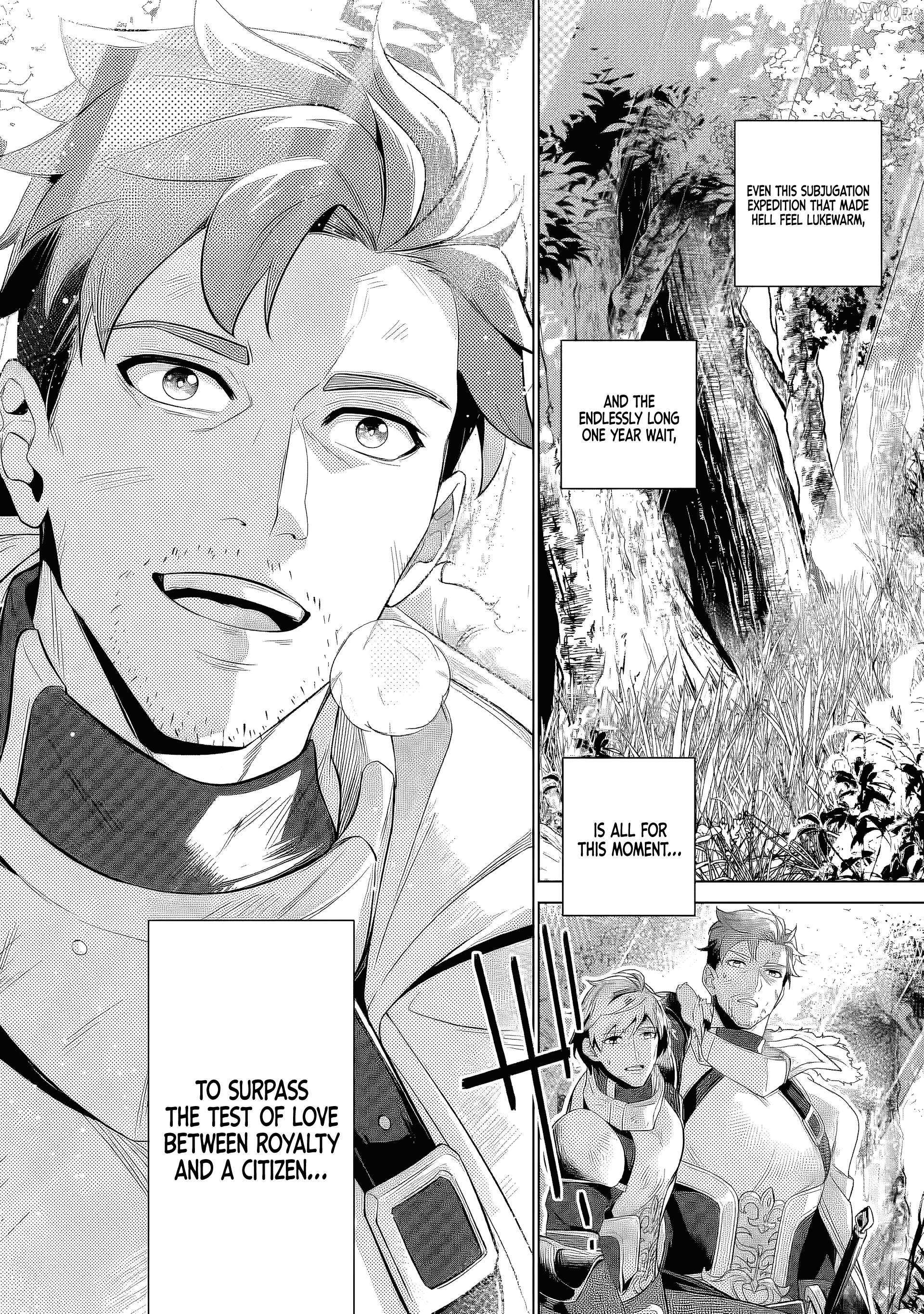 Netorare Tsuihōsareta Saikyō Kishi Danchō No Ossan, Katainaka De Eiyū Ni Matsuriagerareru Chapter 1 page 12 - 