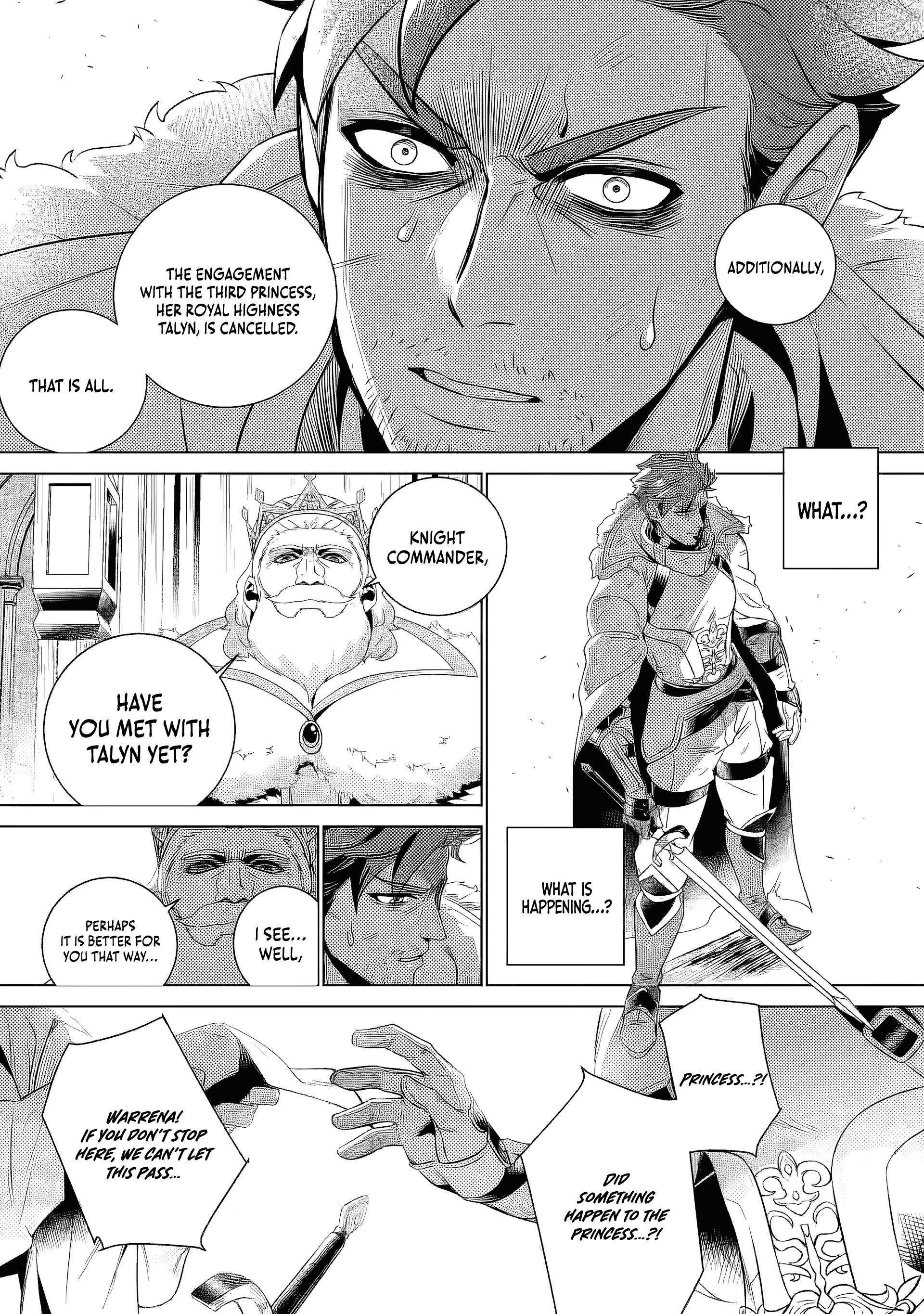 Netorare Tsuihōsareta Saikyō Kishi Danchō No Ossan, Katainaka De Eiyū Ni Matsuriagerareru Chapter 1 page 20 - 