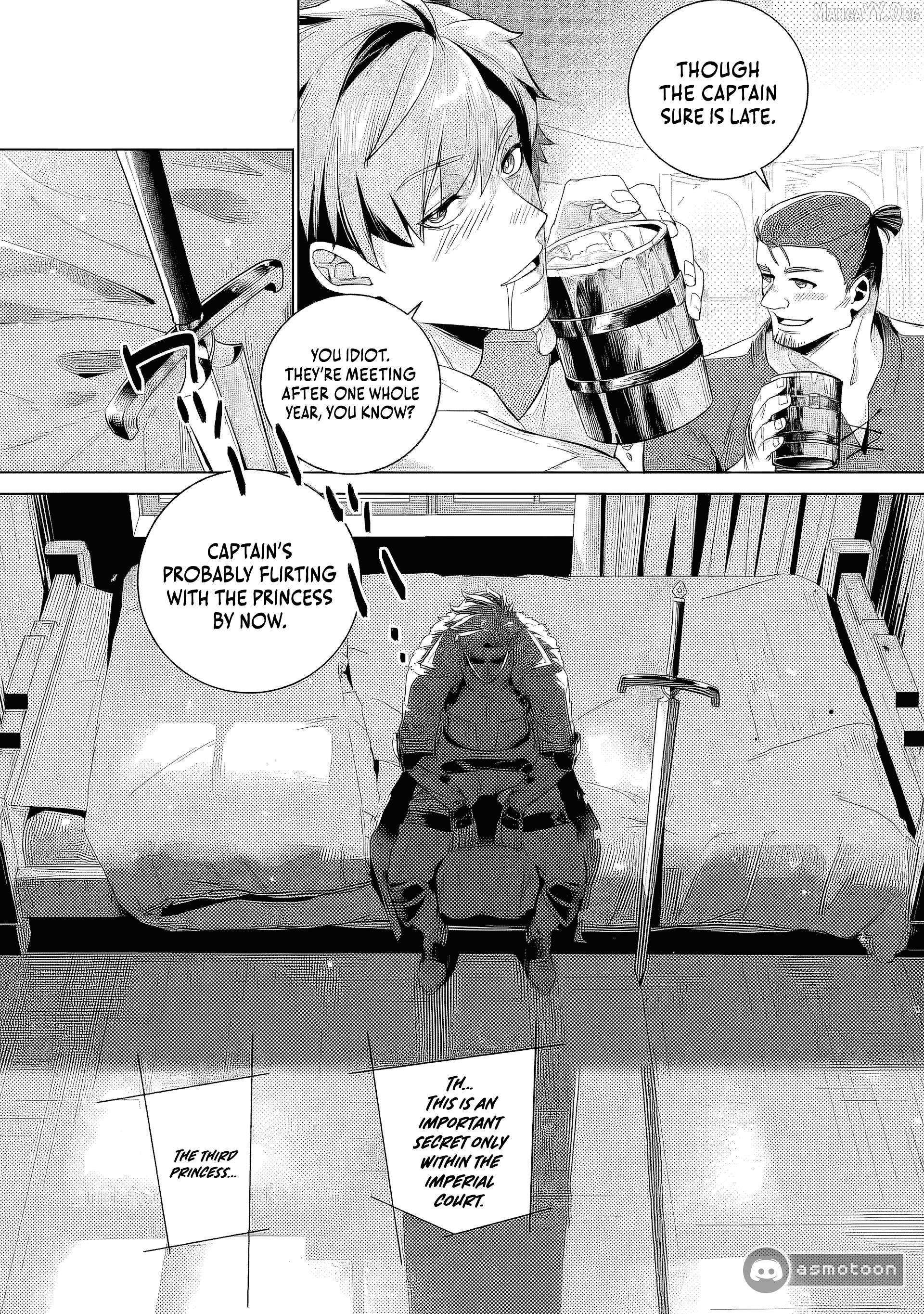 Netorare Tsuihōsareta Saikyō Kishi Danchō No Ossan, Katainaka De Eiyū Ni Matsuriagerareru Chapter 1 page 23 - 