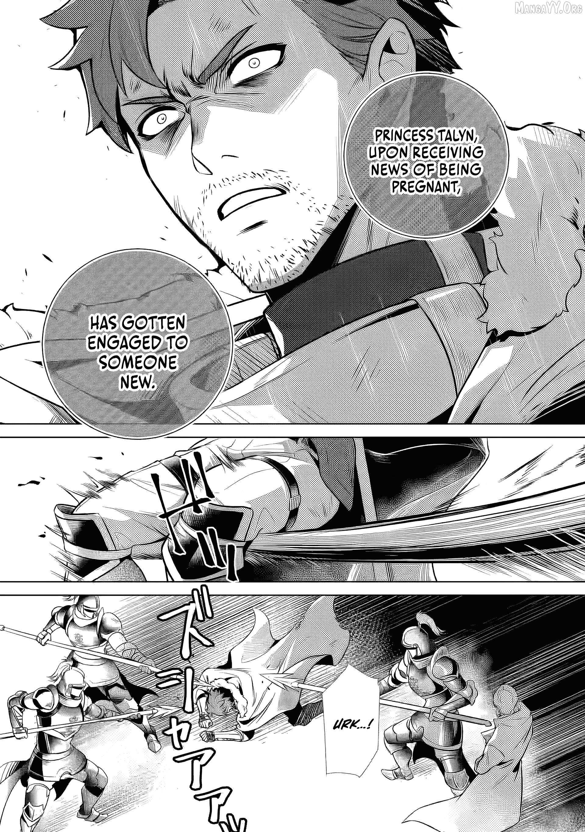 Netorare Tsuihōsareta Saikyō Kishi Danchō No Ossan, Katainaka De Eiyū Ni Matsuriagerareru Chapter 1 page 24 - 