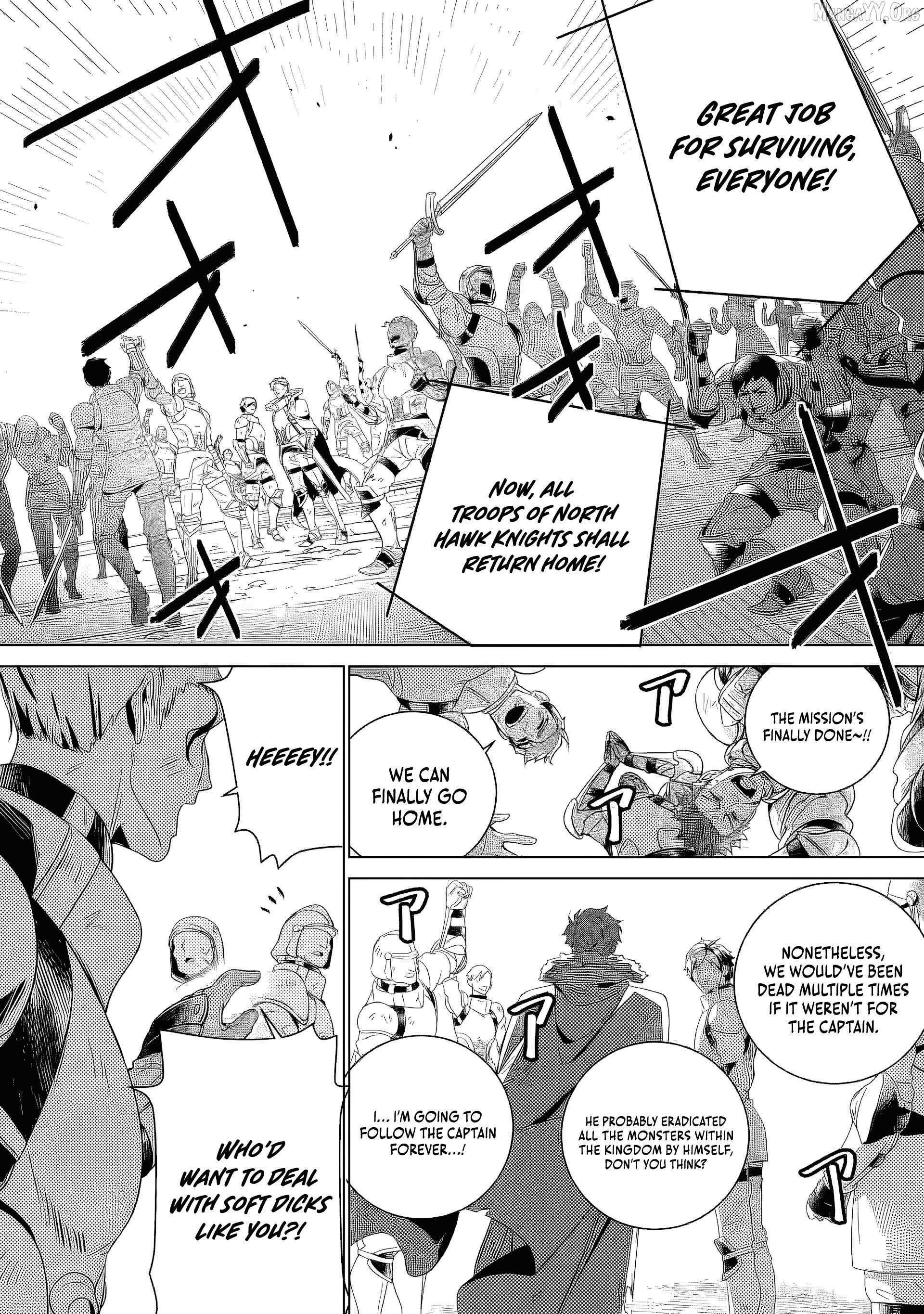 Netorare Tsuihōsareta Saikyō Kishi Danchō No Ossan, Katainaka De Eiyū Ni Matsuriagerareru Chapter 1 page 10 - 