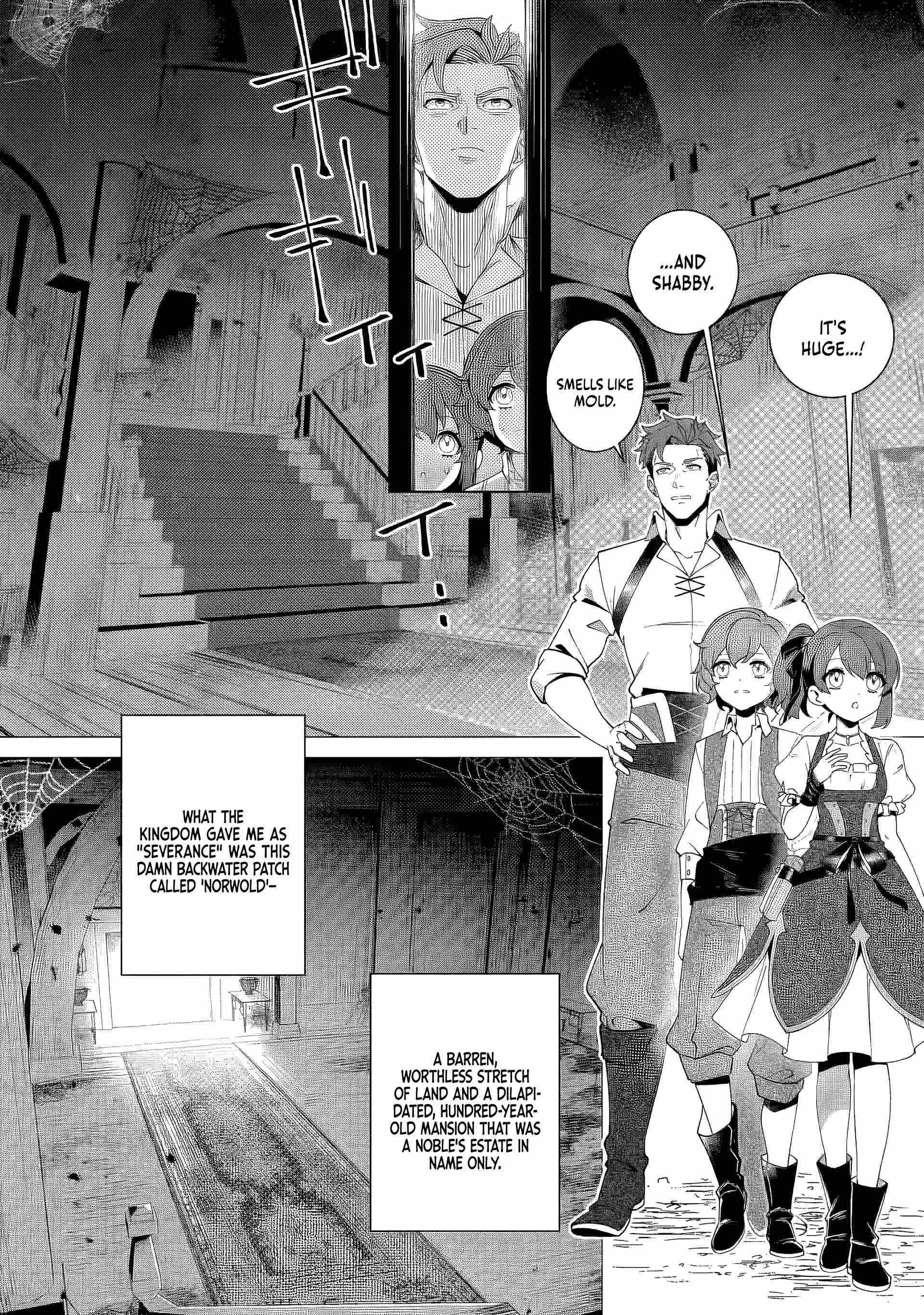 Netorare Tsuihōsareta Saikyō Kishi Danchō No Ossan, Katainaka De Eiyū Ni Matsuriagerareru Chapter 2.1 page 4 - 