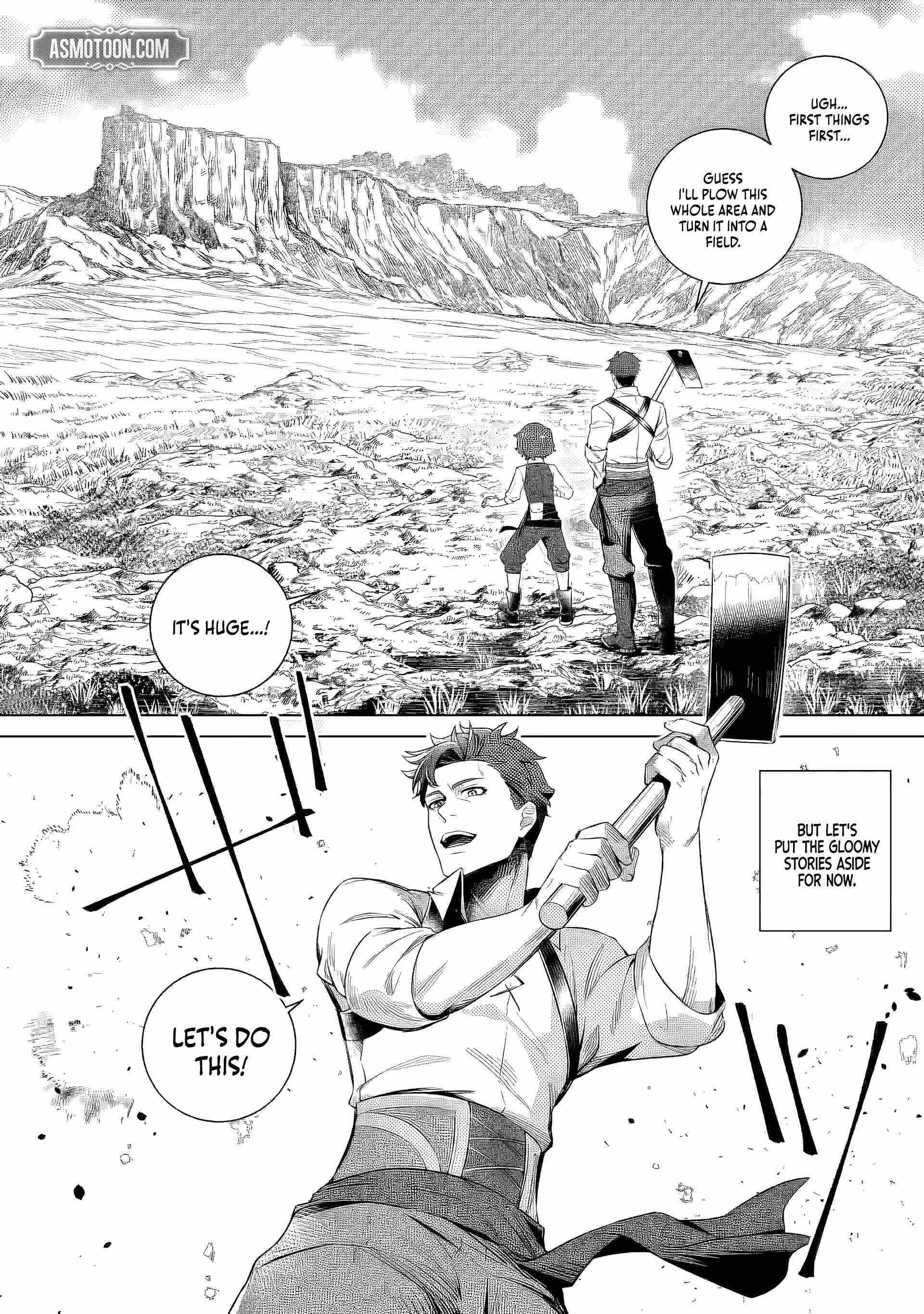 Netorare Tsuihōsareta Saikyō Kishi Danchō No Ossan, Katainaka De Eiyū Ni Matsuriagerareru Chapter 2.1 page 6 - 