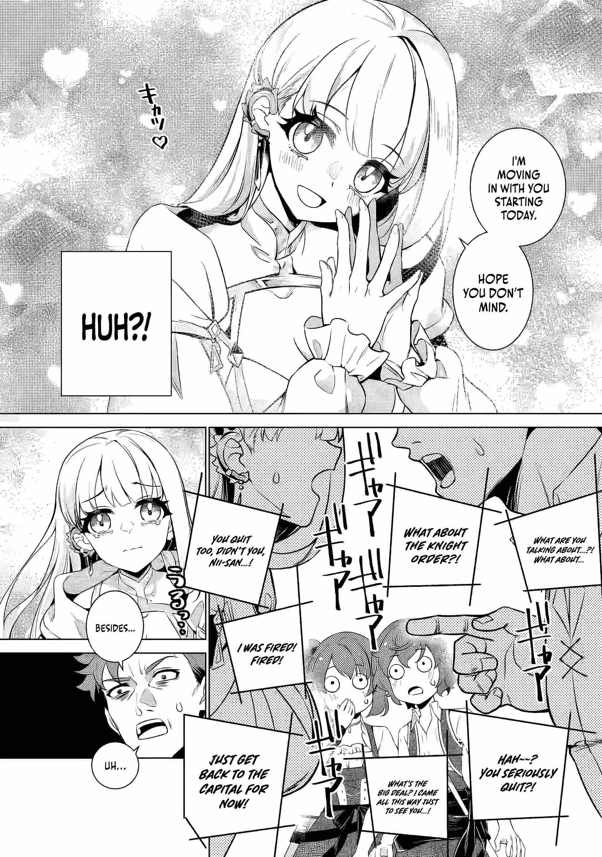 Netorare Tsuihōsareta Saikyō Kishi Danchō No Ossan, Katainaka De Eiyū Ni Matsuriagerareru Chapter 2.2 page 11 - 