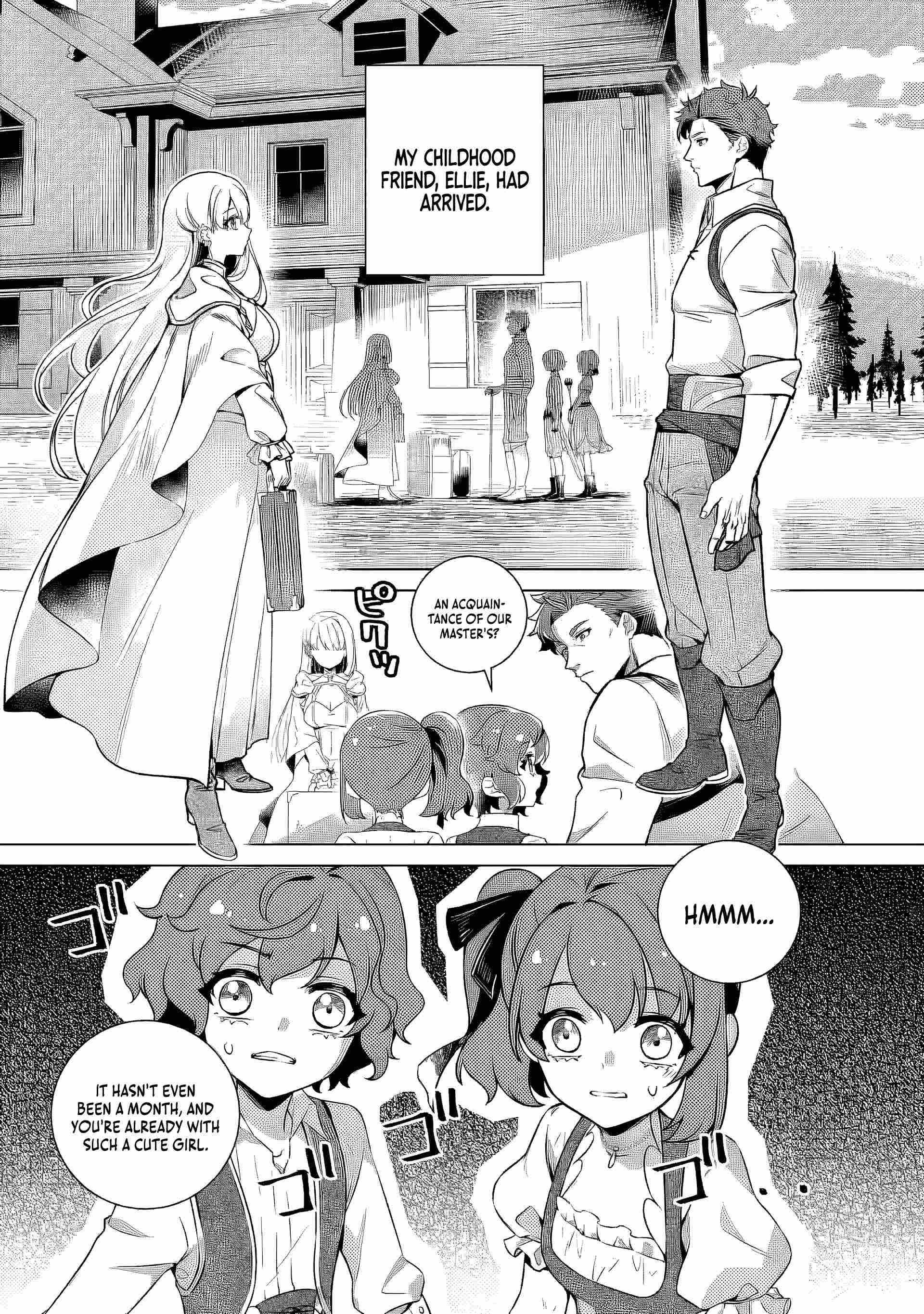Netorare Tsuihōsareta Saikyō Kishi Danchō No Ossan, Katainaka De Eiyū Ni Matsuriagerareru Chapter 2.2 page 8 - 